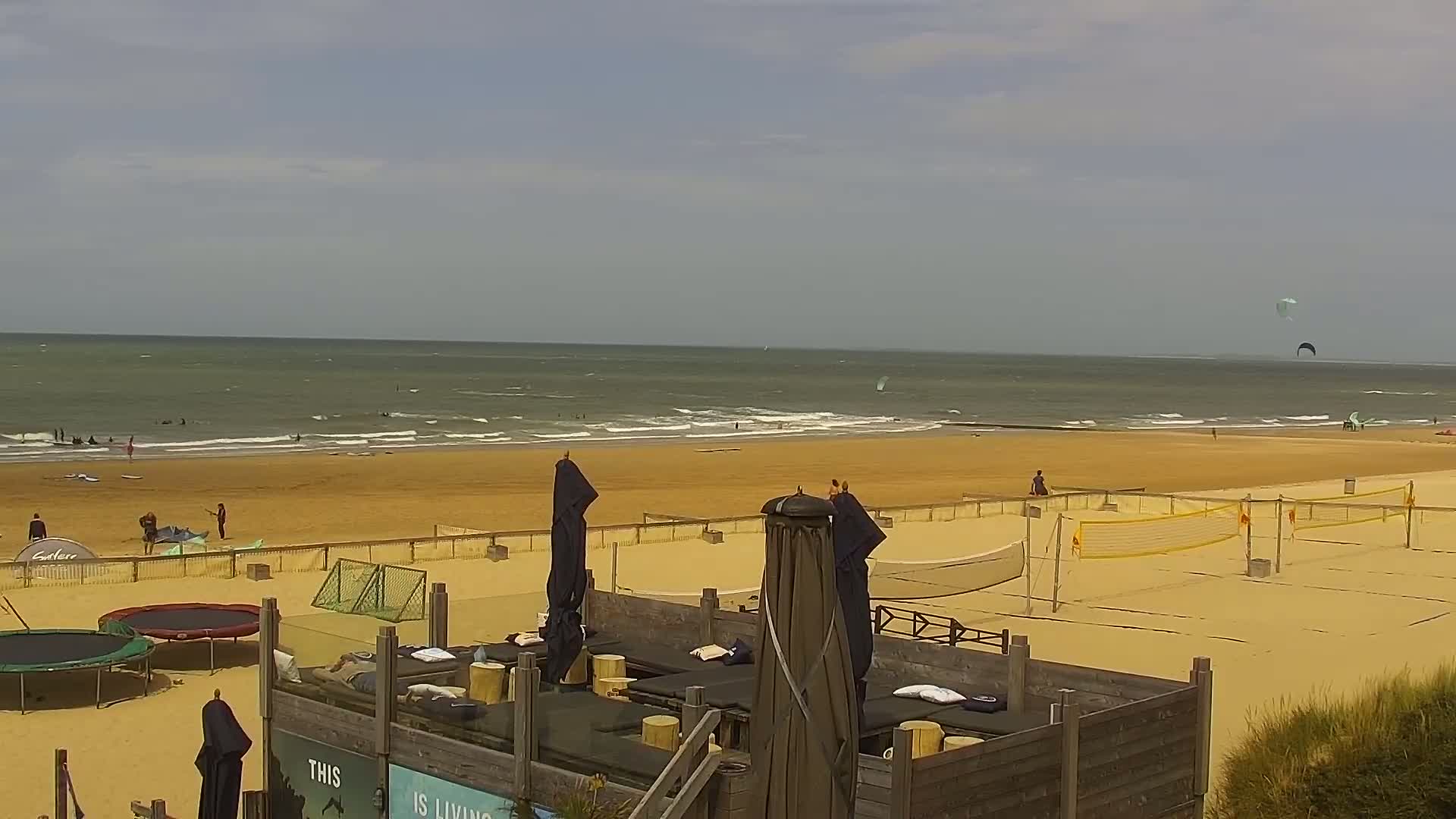 Knokke-Heist, Lekkerbek , Plage Chiens Kodak Live Cam - Bruges, West Flanders (Flandre-Occidentale), Flemish (Flamande), Belgium