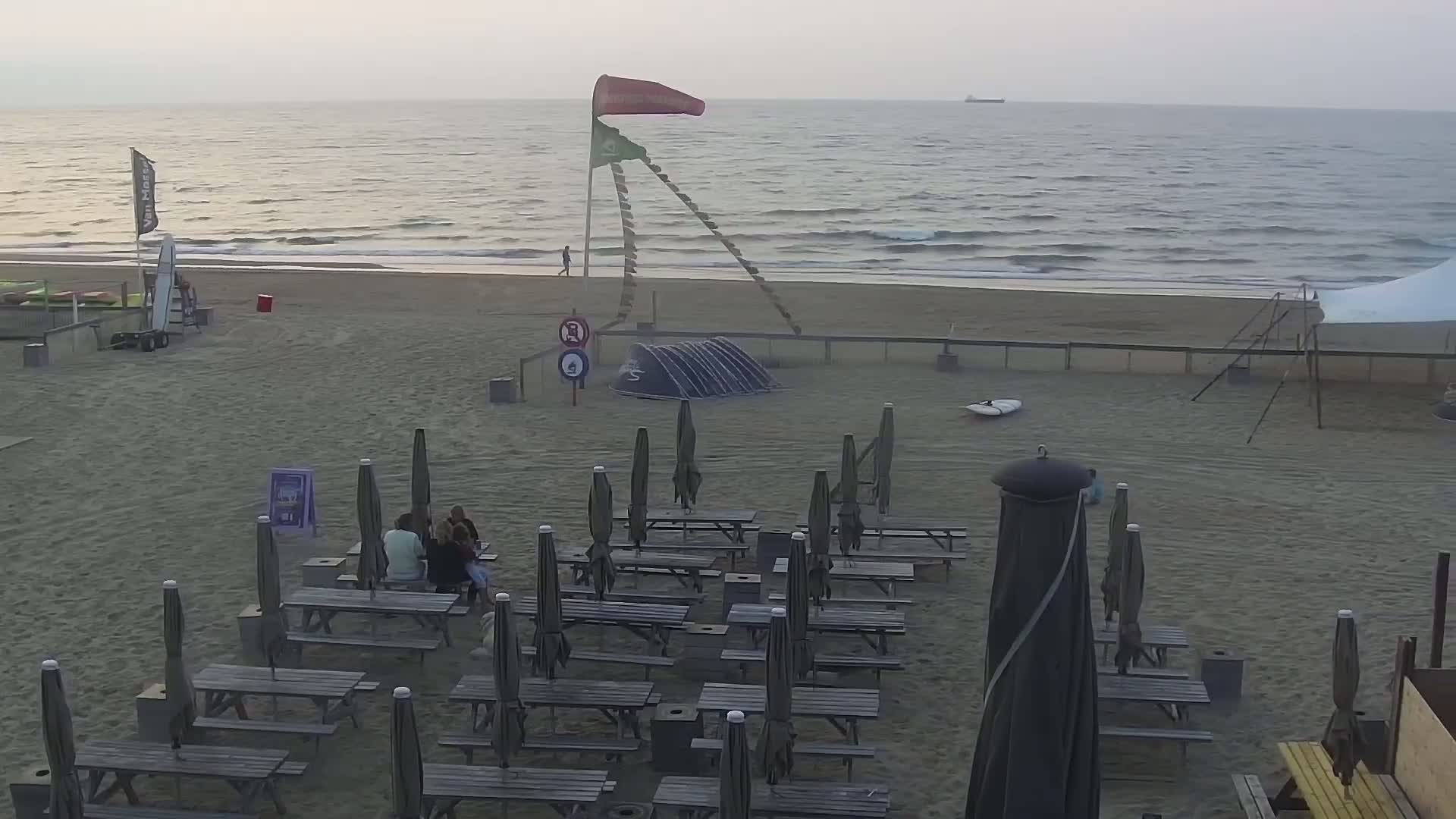 Knokke-Heist, Lekkerbek , Plage Chiens Kodak Live Cam - Bruges, West Flanders (Flandre-Occidentale), Flemish (Flamande), Belgium
