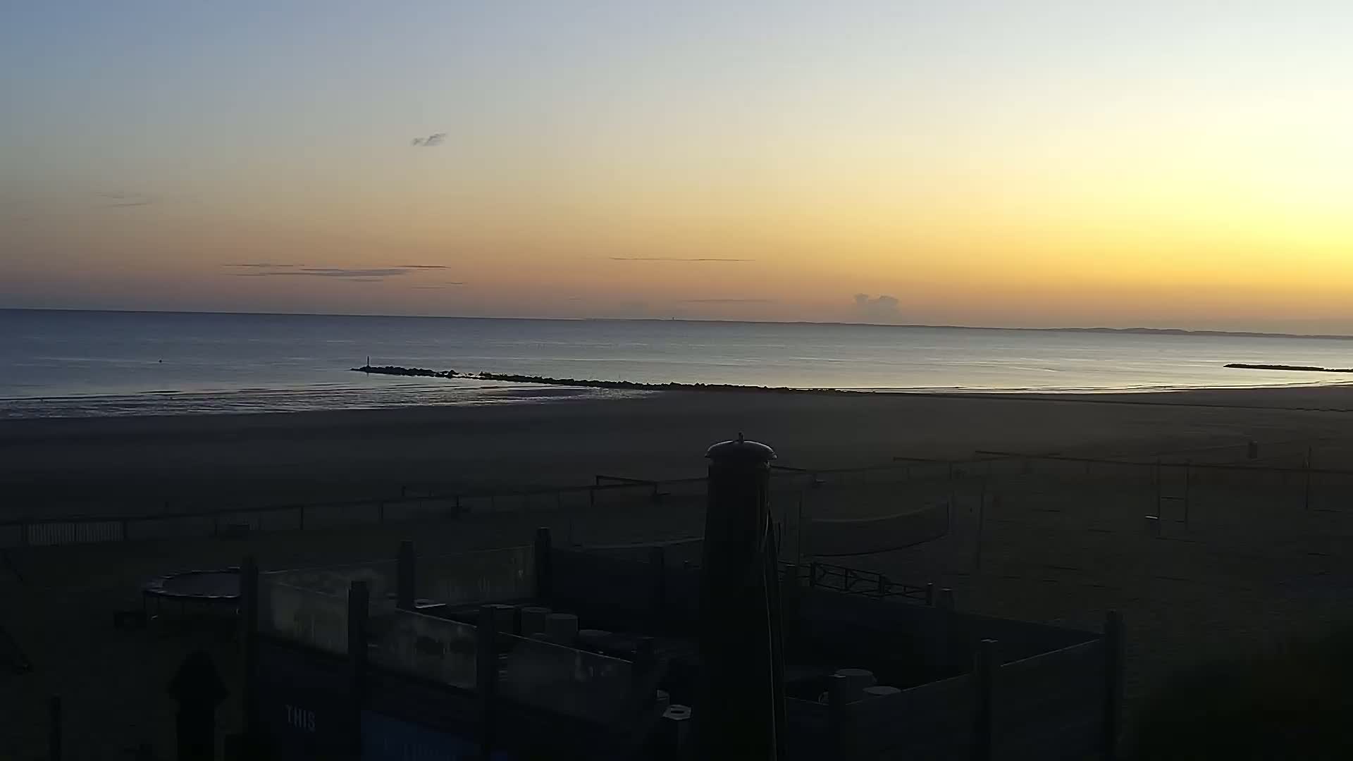 Knokke-Heist, Lekkerbek , Plage Chiens Kodak Live Cam - Bruges, West Flanders (Flandre-Occidentale), Flemish (Flamande), Belgium