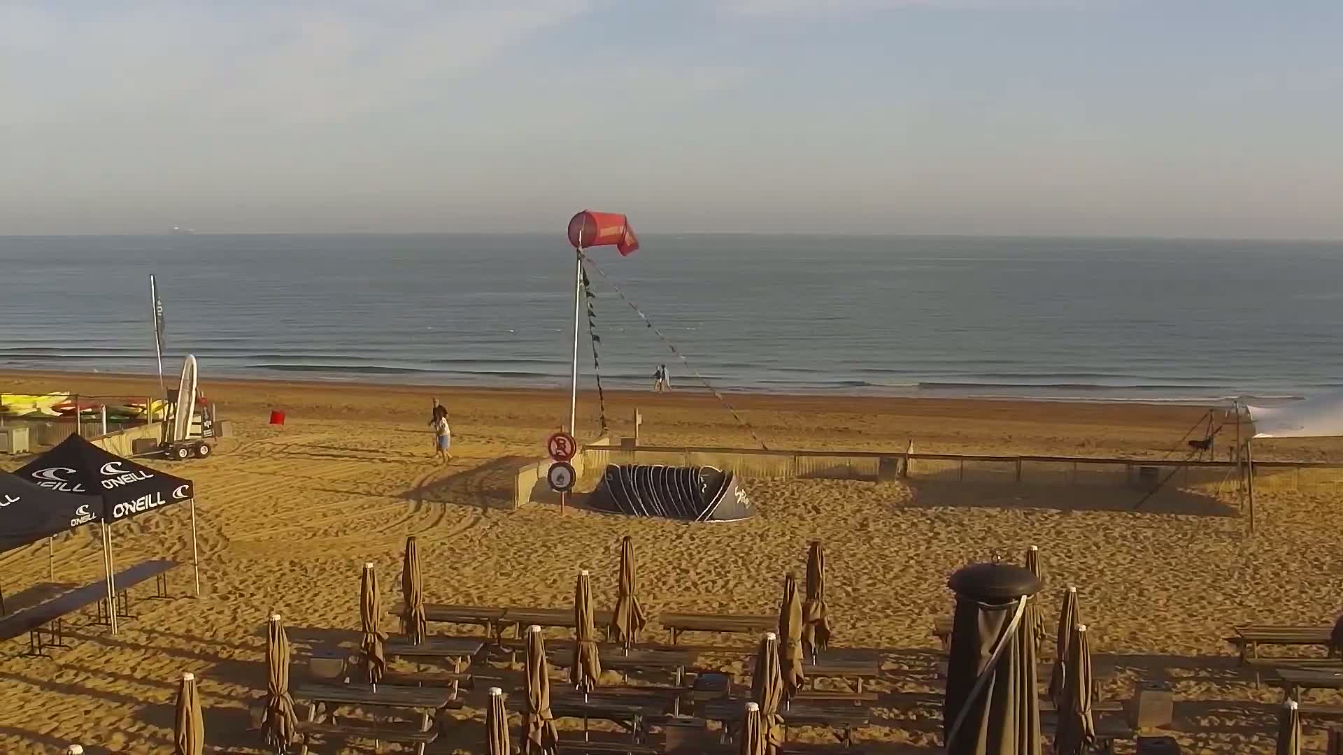 Knokke-Heist, Lekkerbek , Plage Chiens Kodak Live Cam - Bruges, West Flanders (Flandre-Occidentale), Flemish (Flamande), Belgium