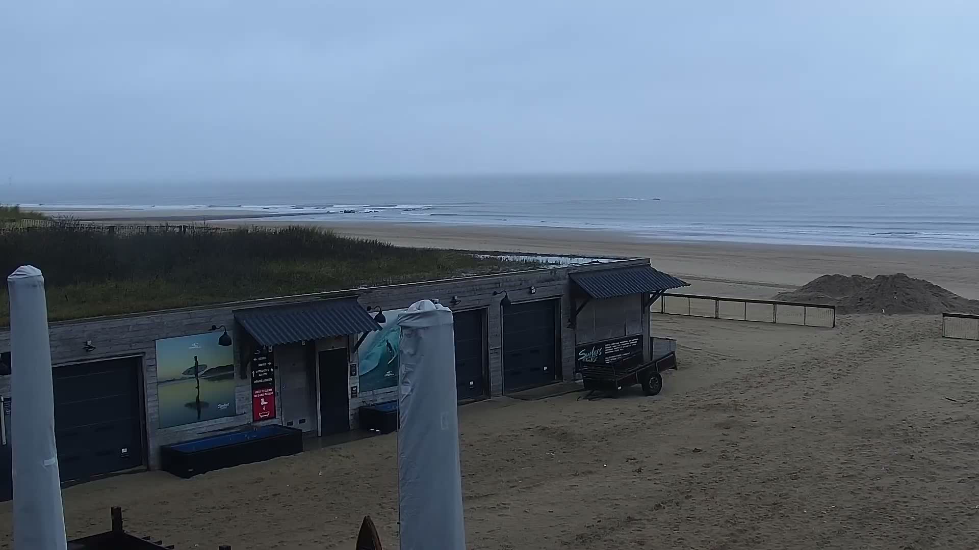 Knokke-Heist, Lekkerbek , Plage Chiens Kodak Live Cam - Bruges, West Flanders (Flandre-Occidentale), Flemish (Flamande), Belgium