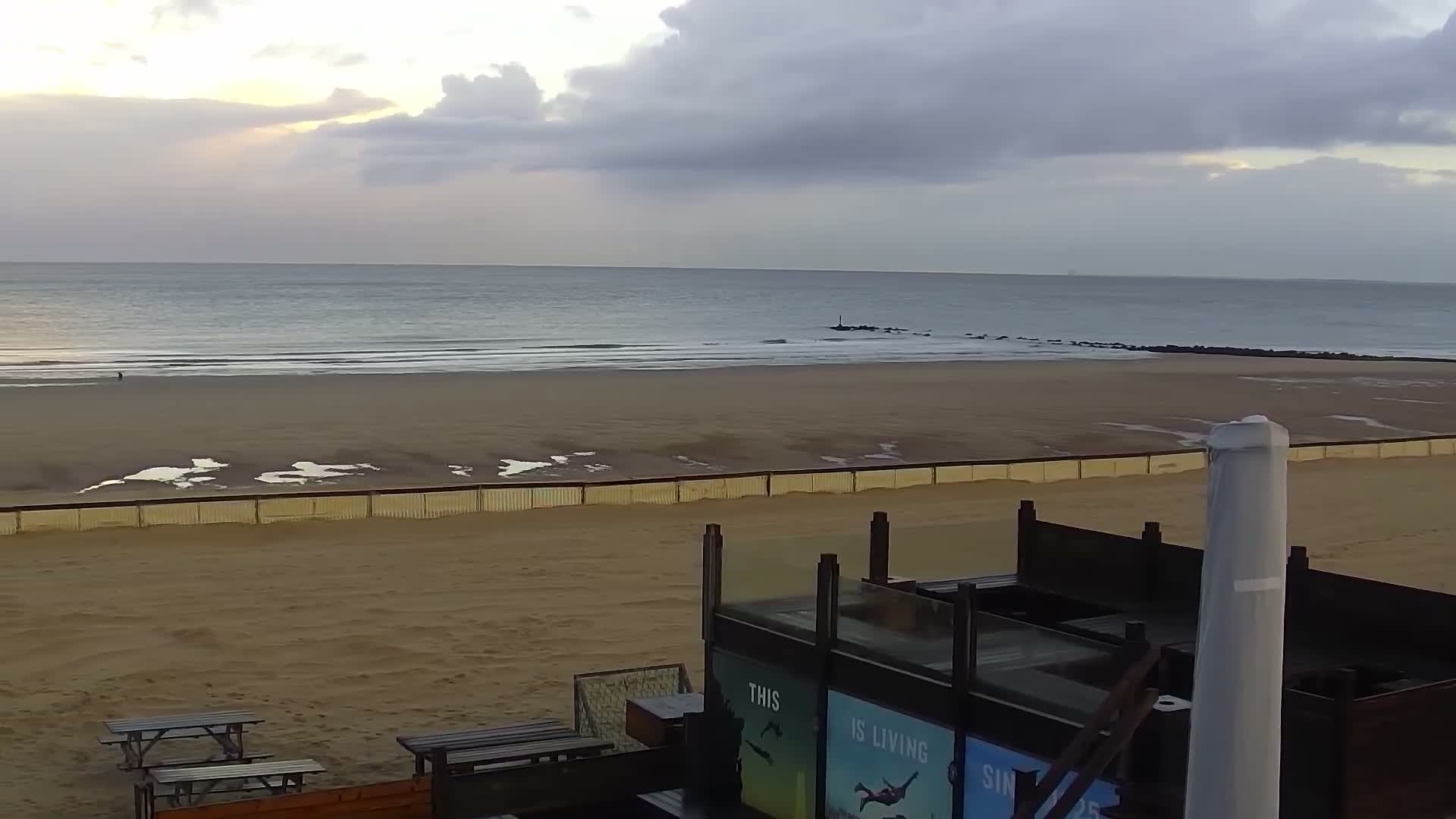 Knokke-Heist, Lekkerbek , Plage Chiens Kodak Live Cam - Bruges, West Flanders (Flandre-Occidentale), Flemish (Flamande), Belgium