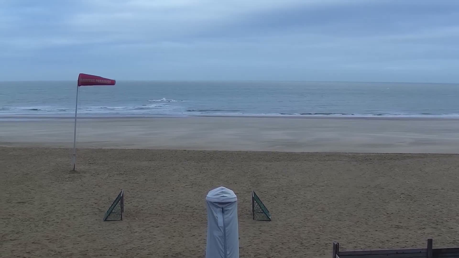 Knokke-Heist, Lekkerbek , Plage Chiens Kodak Live Cam - Bruges, West Flanders (Flandre-Occidentale), Flemish (Flamande), Belgium