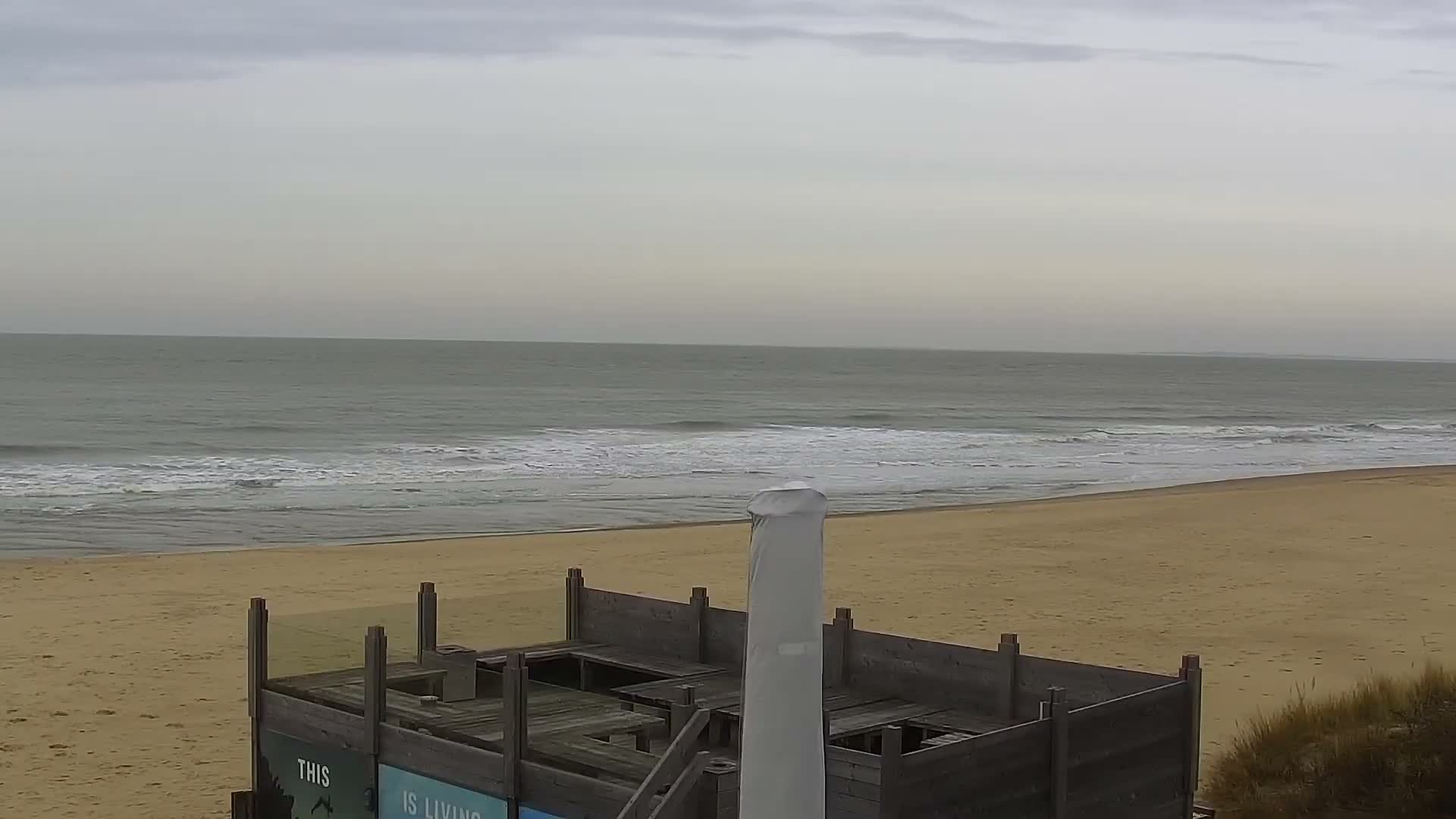 Knokke-Heist, Lekkerbek , Plage Chiens Kodak Live Cam - Bruges, West Flanders (Flandre-Occidentale), Flemish (Flamande), Belgium