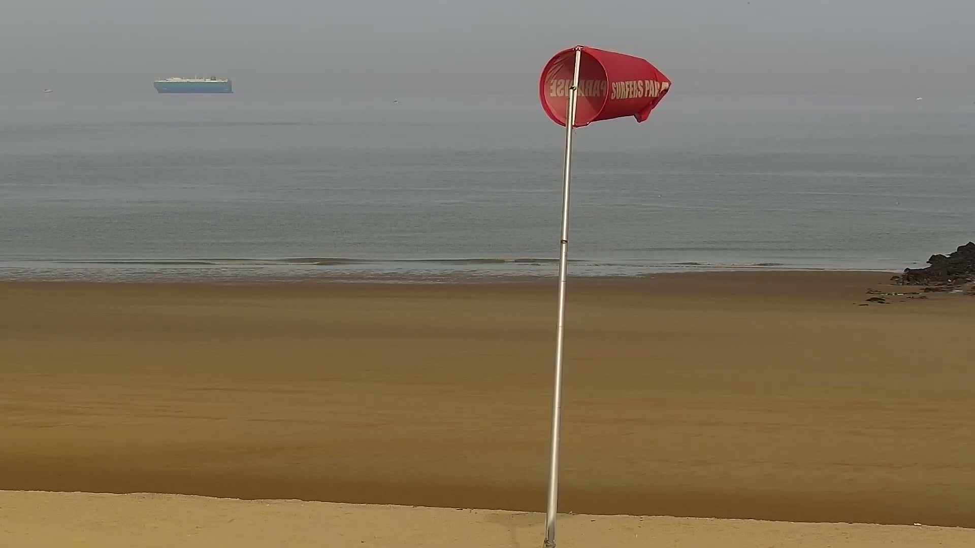 Knokke-Heist, Lekkerbek , Plage Chiens Kodak Live Cam - Bruges, West Flanders (Flandre-Occidentale), Flemish (Flamande), Belgium