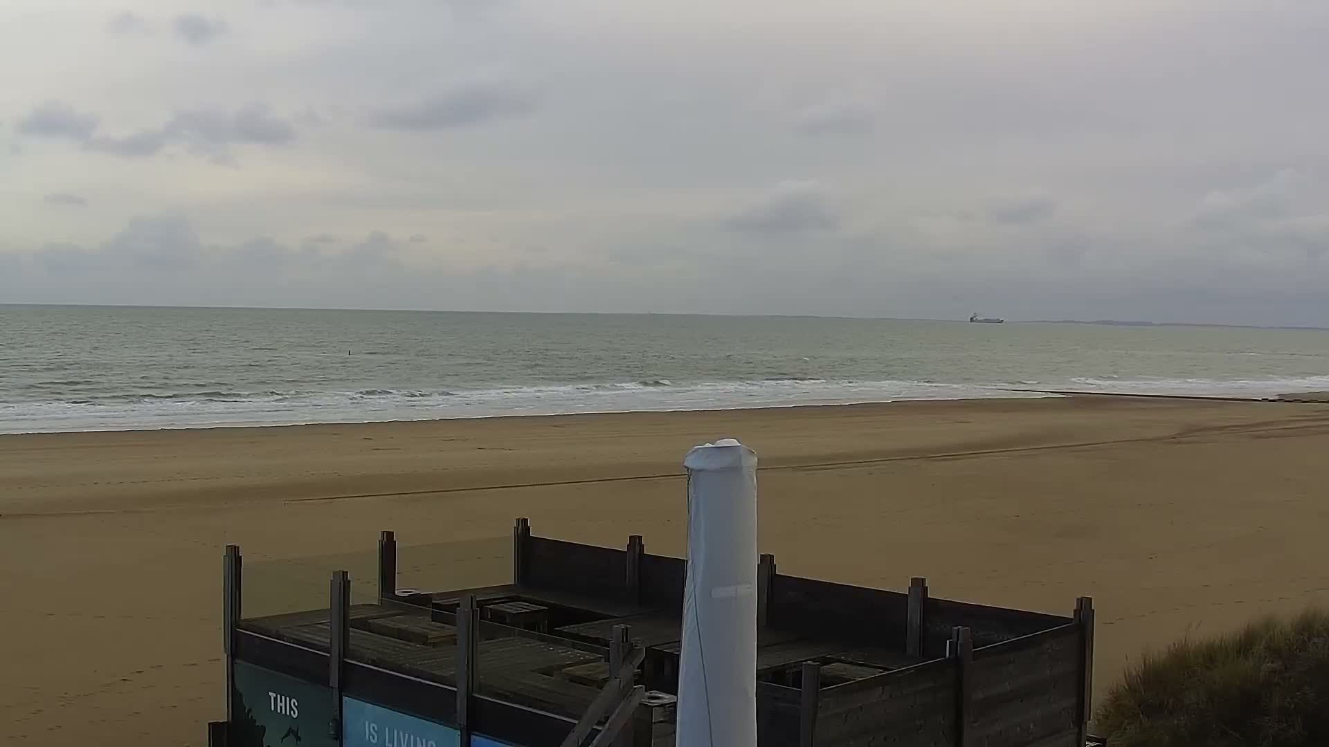 Knokke-Heist, Lekkerbek , Plage Chiens Kodak Live Cam - Bruges, West Flanders (Flandre-Occidentale), Flemish (Flamande), Belgium