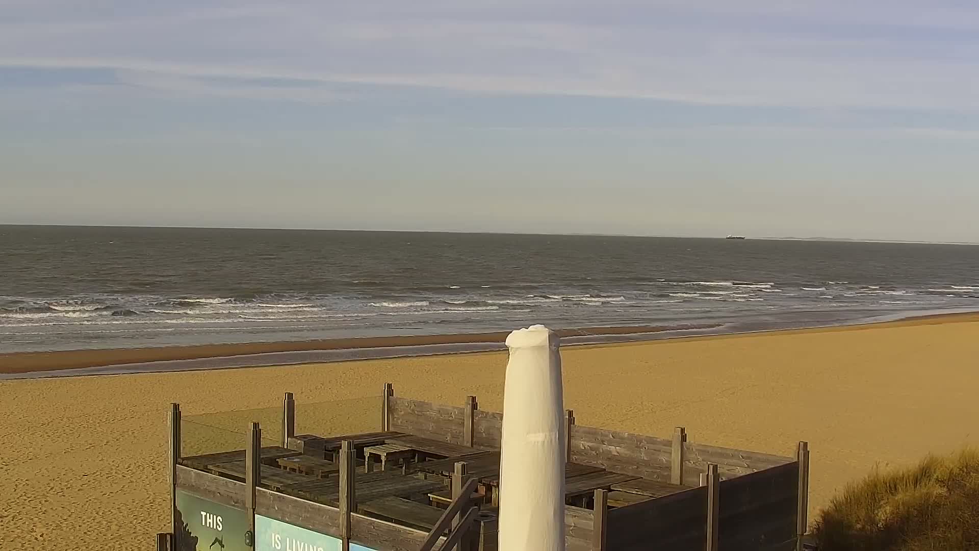 Knokke-Heist, Lekkerbek , Plage Chiens Kodak Live Cam - Bruges, West Flanders (Flandre-Occidentale), Flemish (Flamande), Belgium