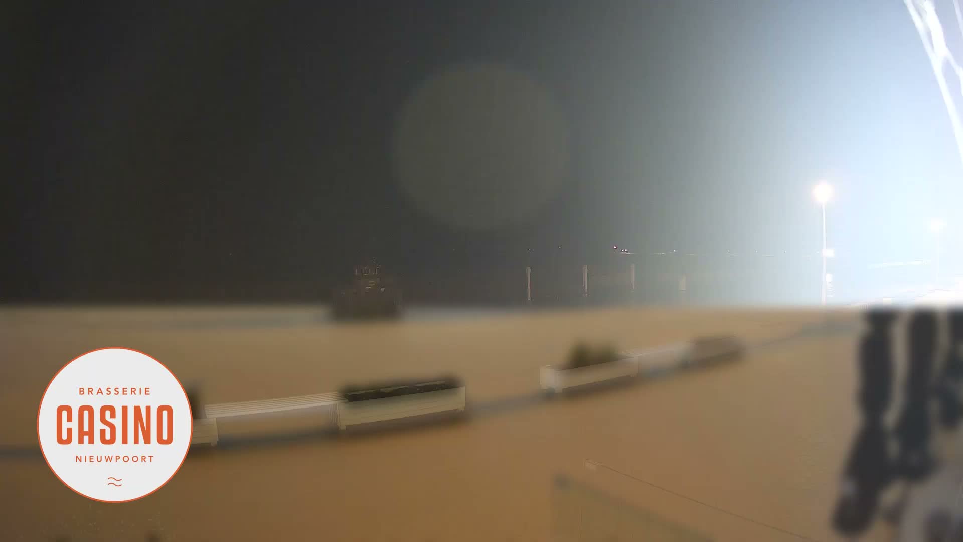 Nieuwpoort, Groenendijk Strand Beach Live Cam - Veurne (Furnes), West Flanders (Flandre-Occidentale), Flemish (Flamande), Belgium