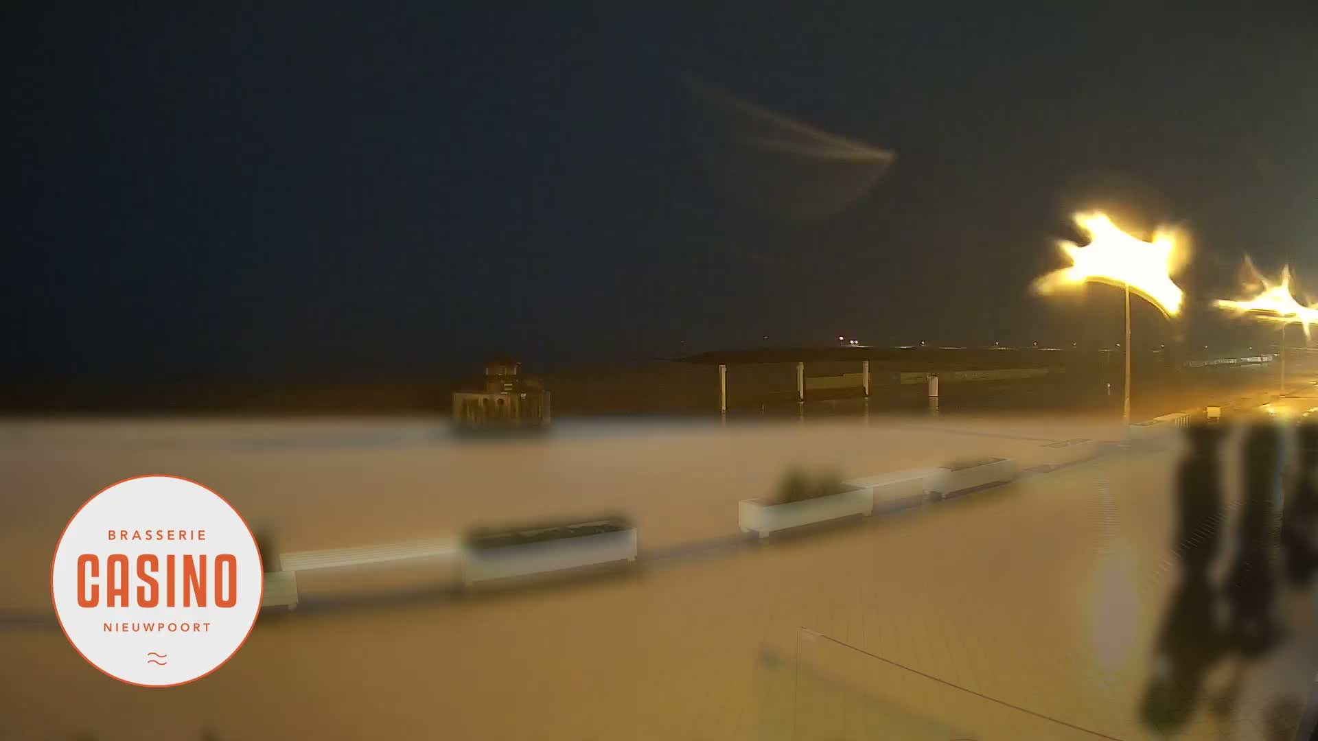 Nieuwpoort, Groenendijk Strand Beach Live Cam - Veurne (Furnes), West Flanders (Flandre-Occidentale), Flemish (Flamande), Belgium