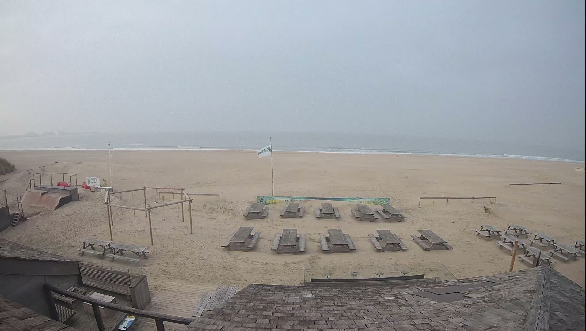 Knokke-Heist, Heist-ann-Zee, Duinbergen Strand Beach Live Cam - Bruges, West Flanders (Flandre-Occidentale), Flemish (Flamande), Belgium