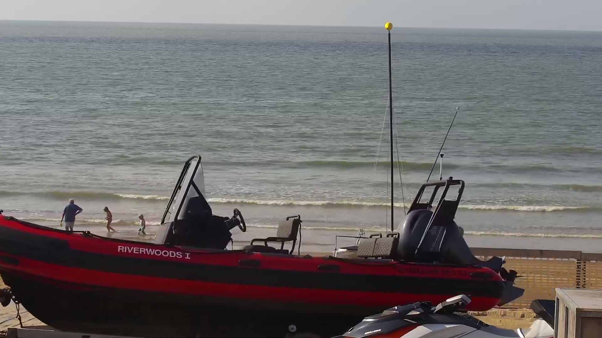 Knokke-Heist, Strand Het Zoute Beach Live Cam - Bruges, West Flanders (Flandre-Occidentale), Flemish (Flamande), Belgium