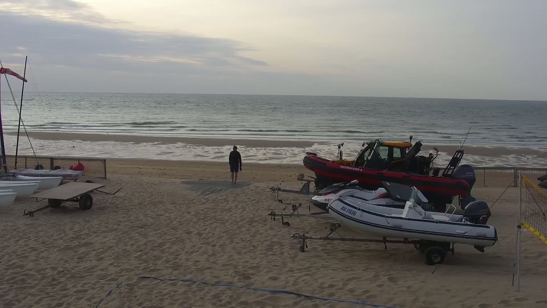 Knokke-Heist, Strand Het Zoute Beach Live Cam - Bruges, West Flanders (Flandre-Occidentale), Flemish (Flamande), Belgium