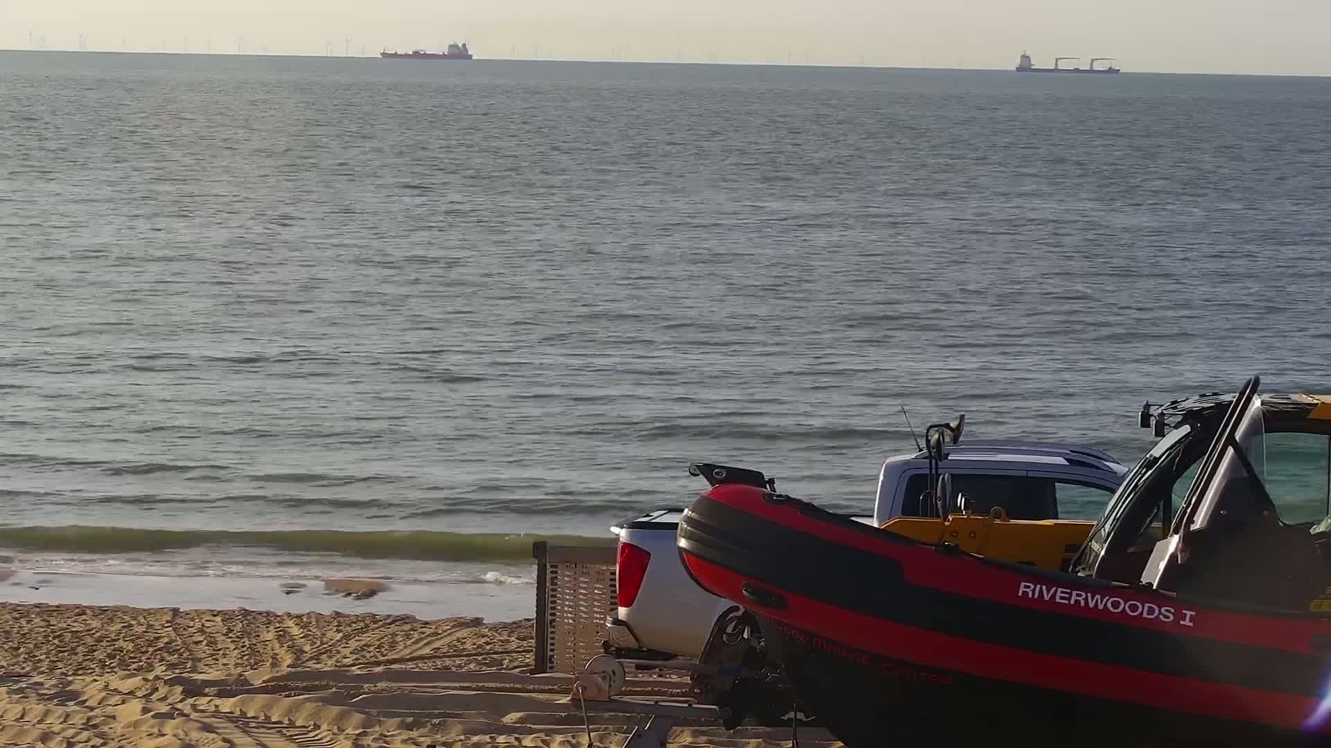 Knokke-Heist, Strand Het Zoute Beach Live Cam - Bruges, West Flanders (Flandre-Occidentale), Flemish (Flamande), Belgium