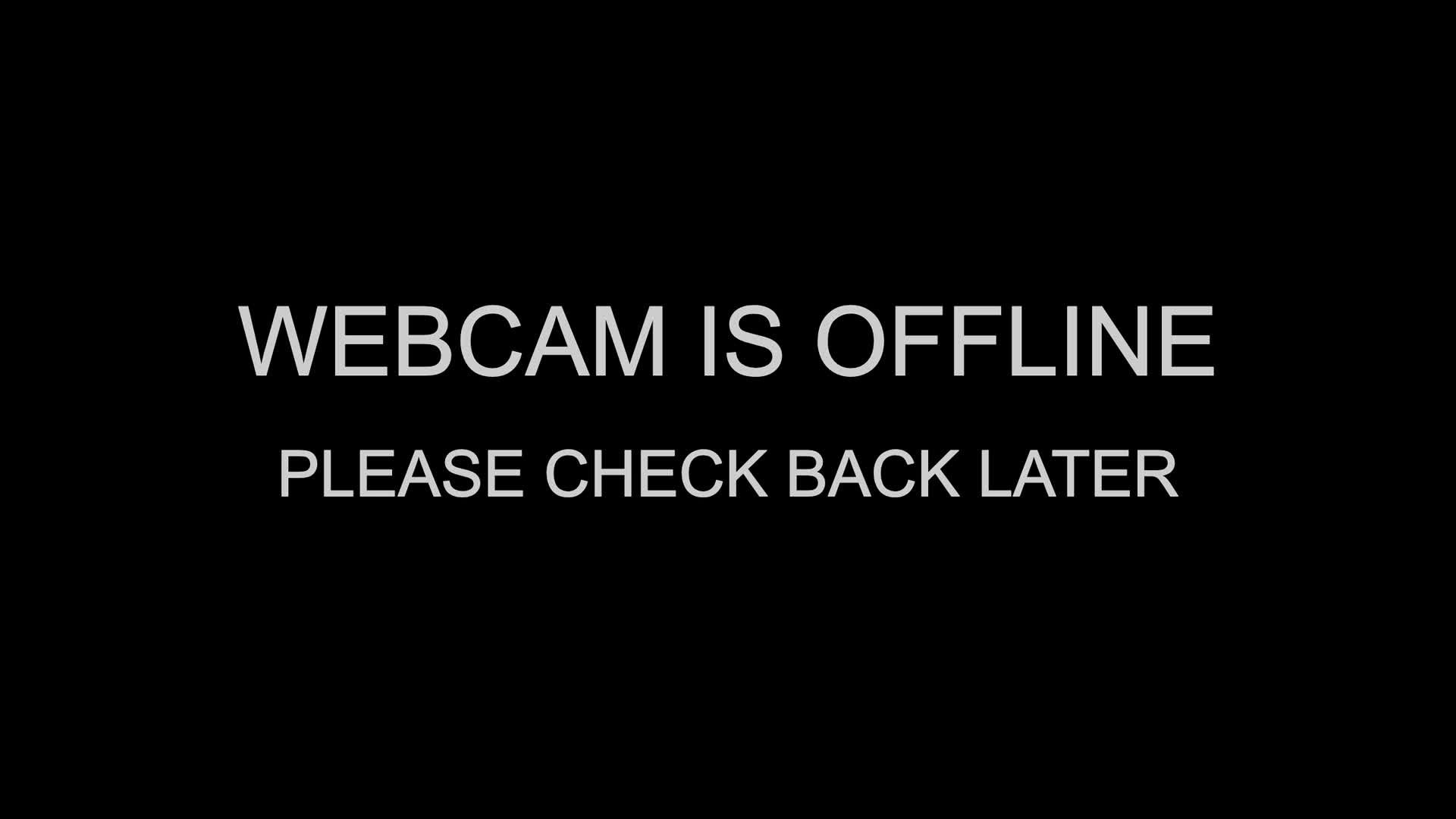 A plain black screen.