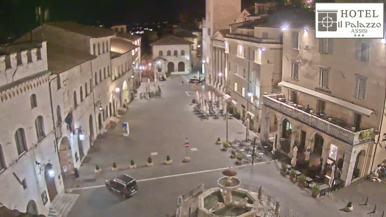 Assisi Piazza del Comune Square - Perugia, Umbria, Italy