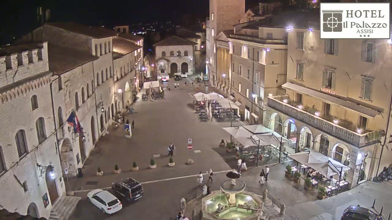 Assisi Piazza del Comune Square - Perugia, Umbria, Italy