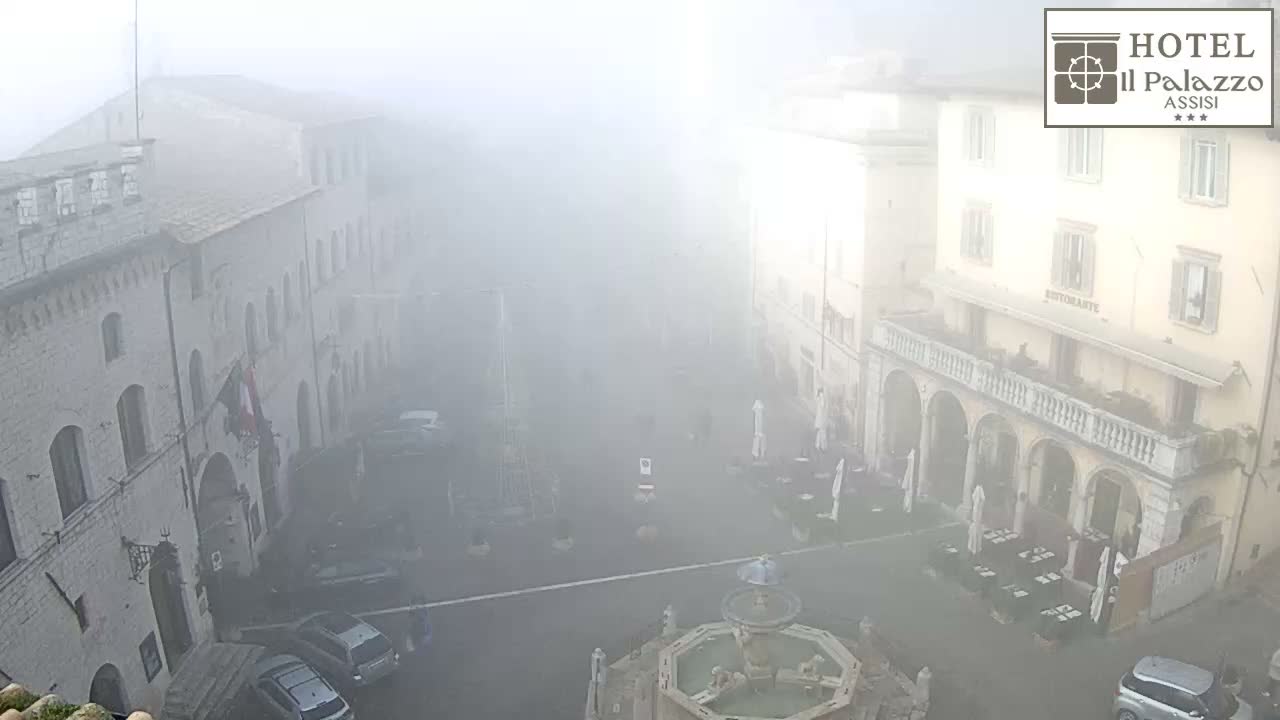 Assisi Piazza del Comune Square - Perugia, Umbria, Italy