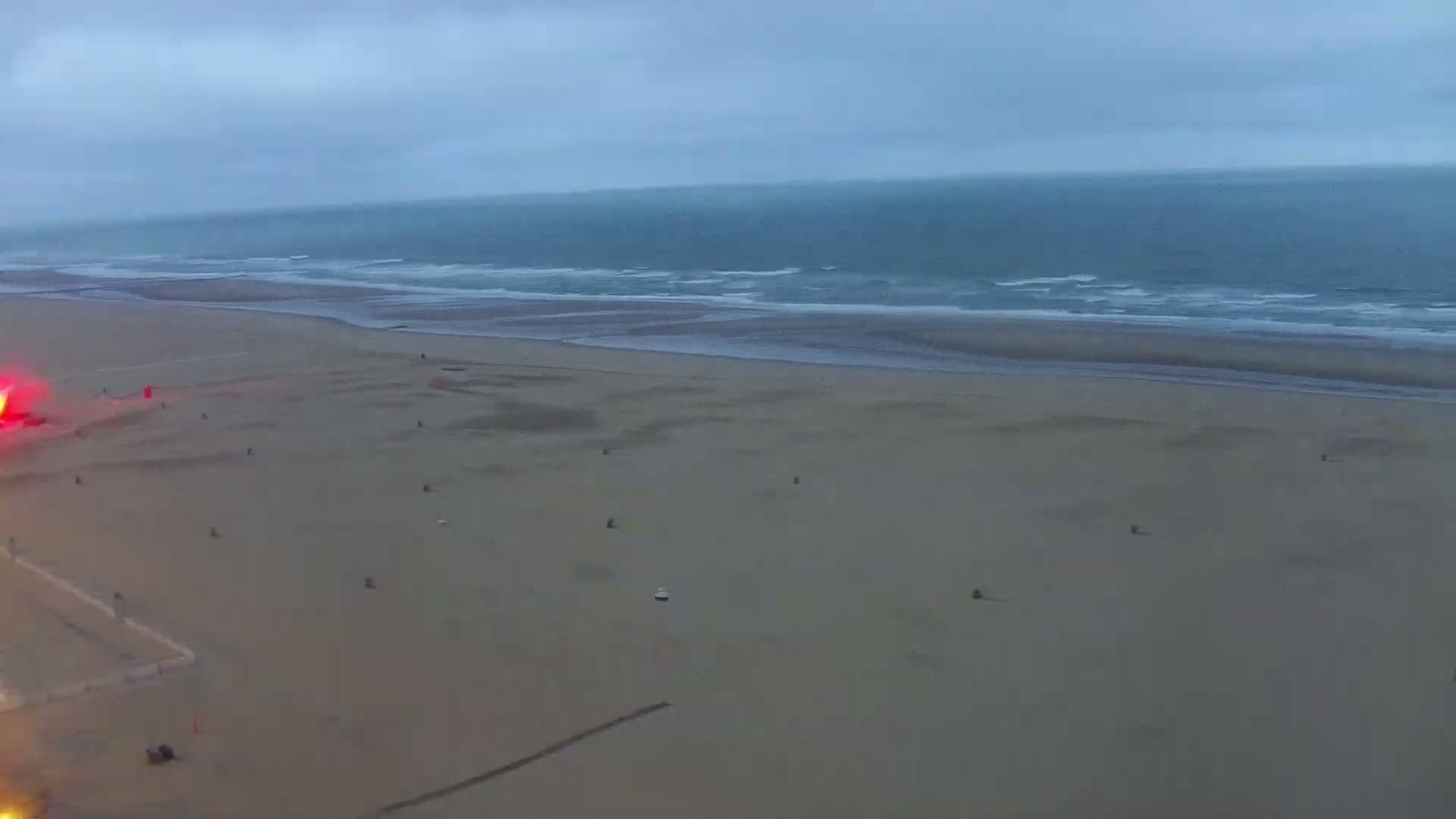 Ostend City & Strand Oostande Beach Live Cam - Ostend(Ostende), West Flanders (Flandre-Occidentale), Flemish (Flamande), Belgium