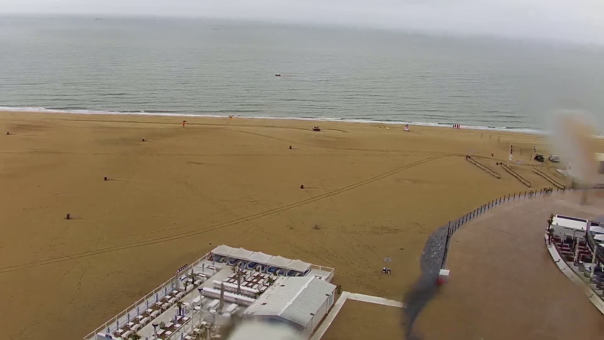 Ostend City & Strand Oostande Beach Live Cam - Ostend(Ostende), West Flanders (Flandre-Occidentale), Flemish (Flamande), Belgium