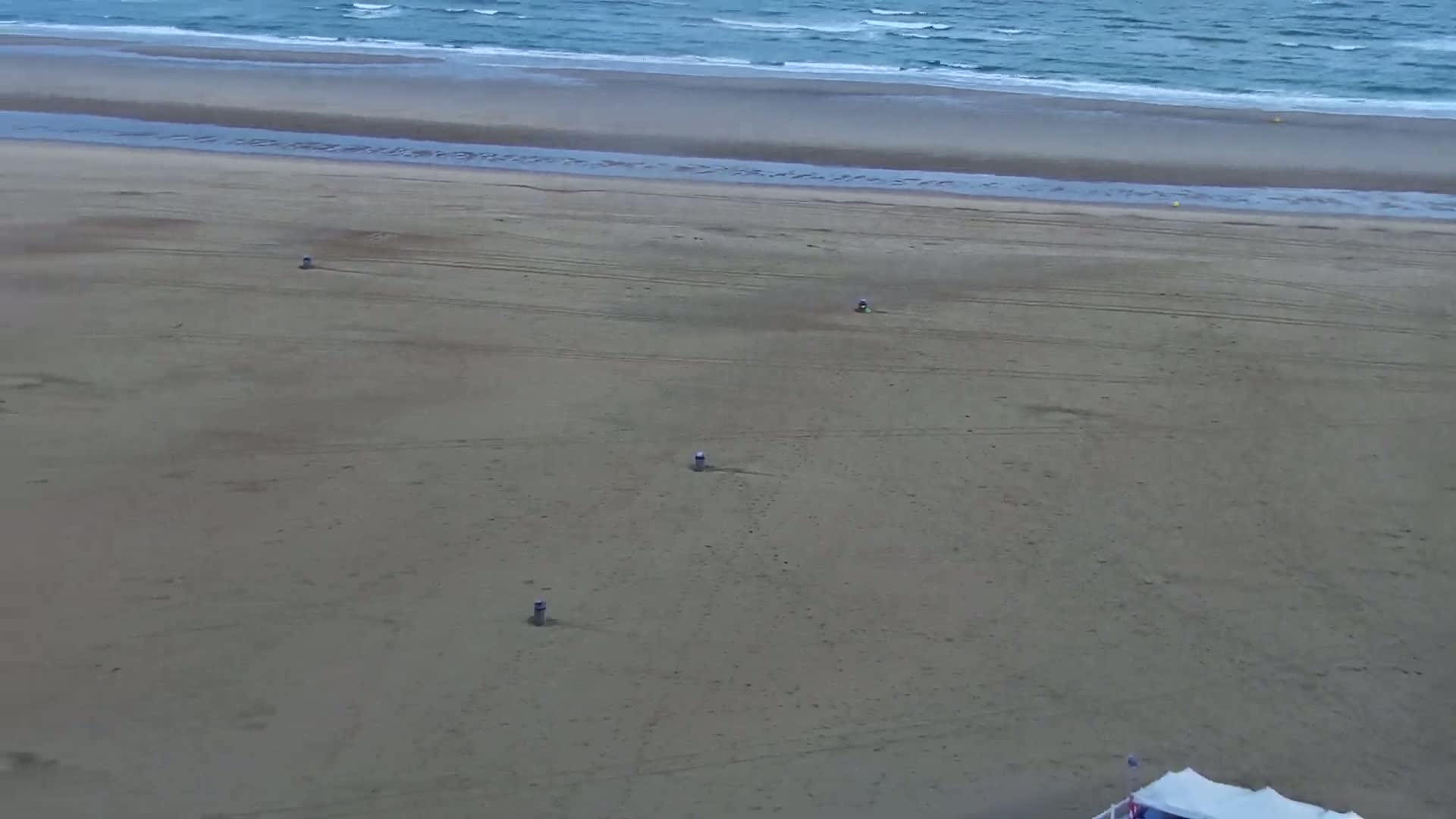 Ostend City & Strand Oostande Beach Live Cam - Ostend(Ostende), West Flanders (Flandre-Occidentale), Flemish (Flamande), Belgium