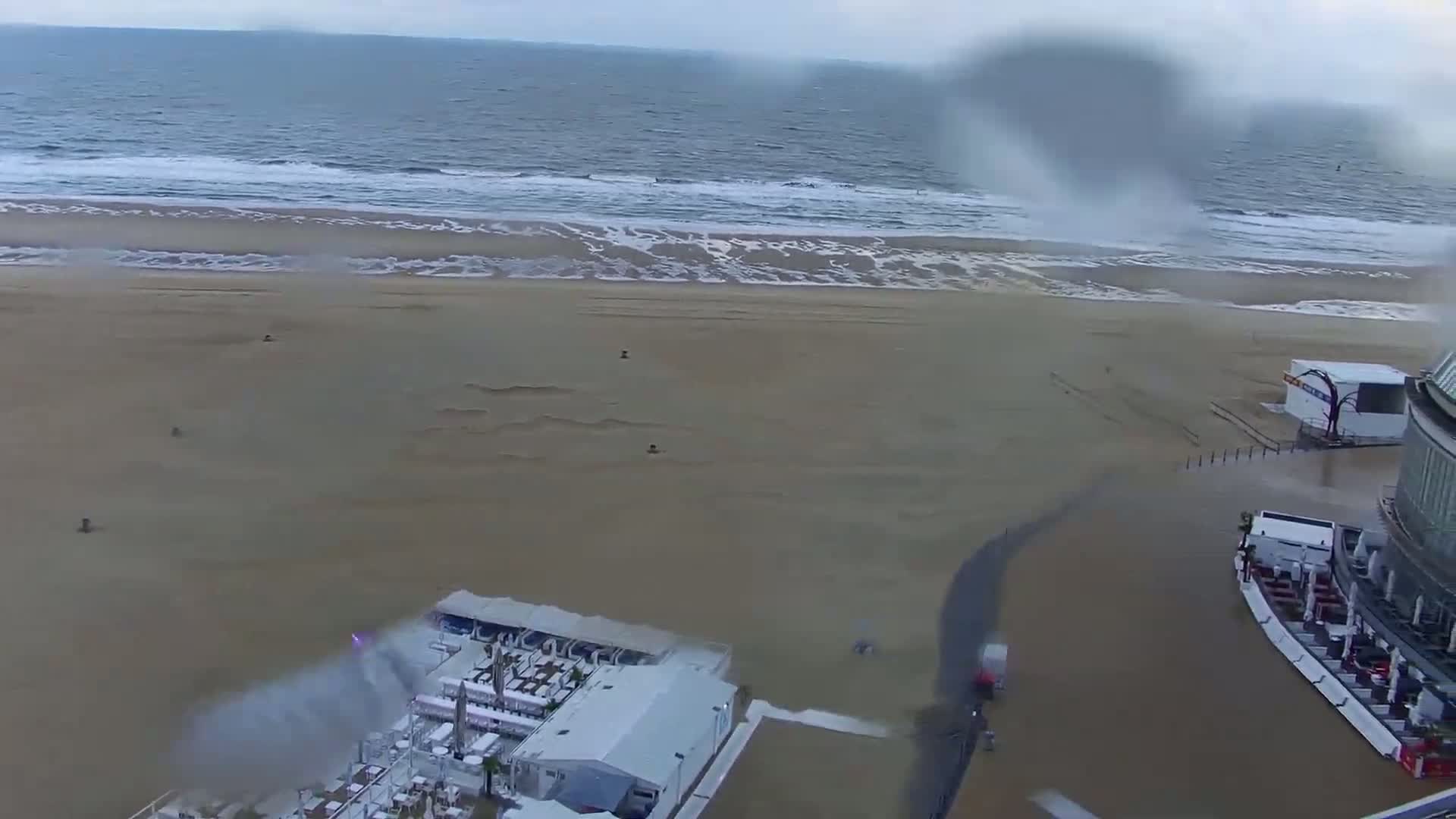 Ostend City & Strand Oostande Beach Live Cam - Ostend(Ostende), West Flanders (Flandre-Occidentale), Flemish (Flamande), Belgium