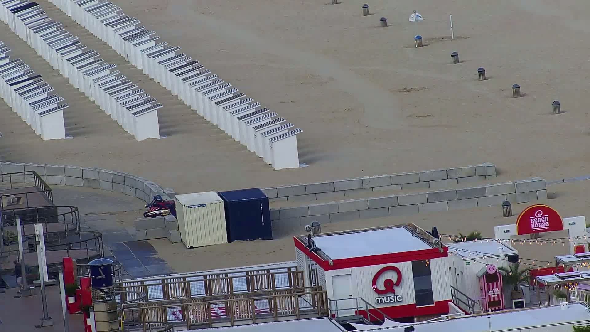 Ostend City & Strand Oostande Beach Live Cam - Ostend(Ostende), West Flanders (Flandre-Occidentale), Flemish (Flamande), Belgium