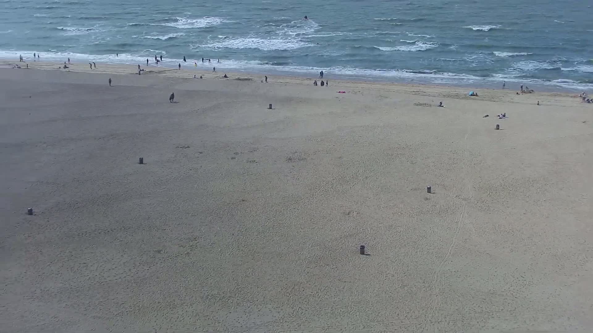 Ostend City & Strand Oostande Beach Live Cam - Ostend(Ostende), West Flanders (Flandre-Occidentale), Flemish (Flamande), Belgium