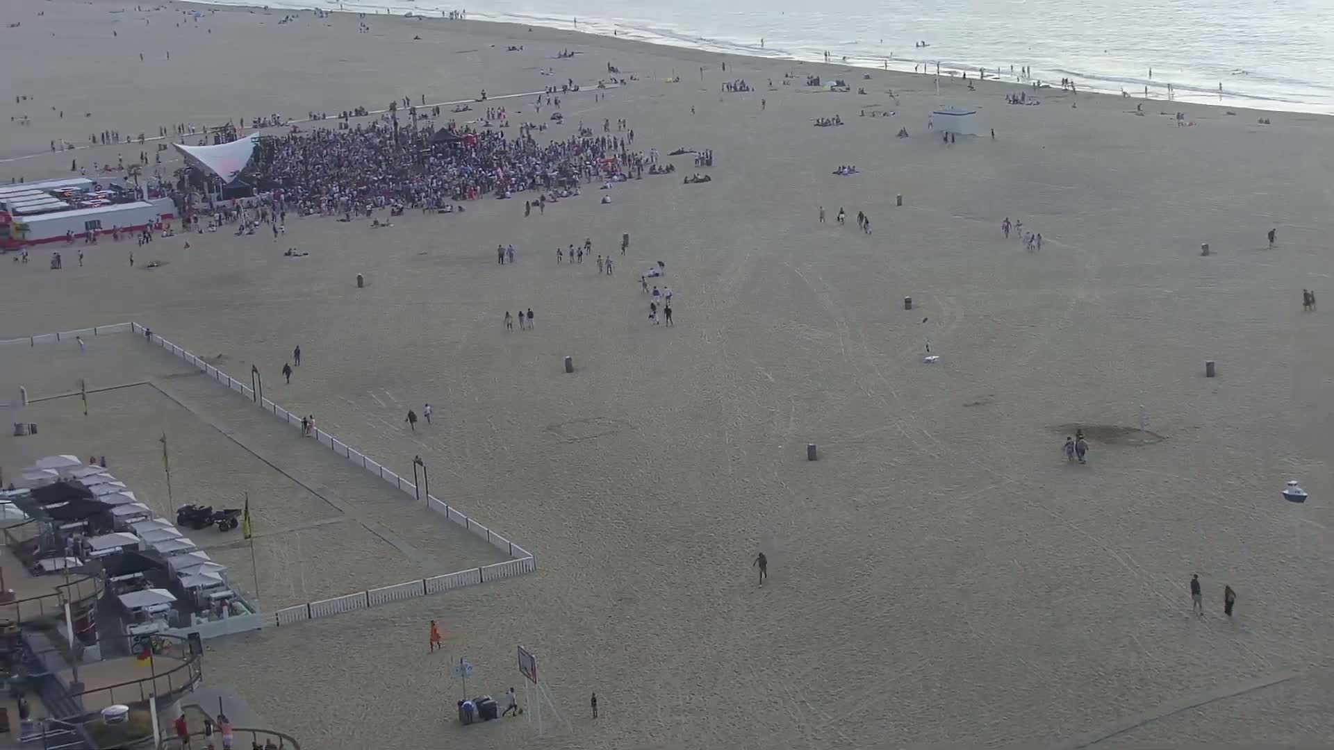 Ostend City & Strand Oostande Beach Live Cam - Ostend(Ostende), West Flanders (Flandre-Occidentale), Flemish (Flamande), Belgium