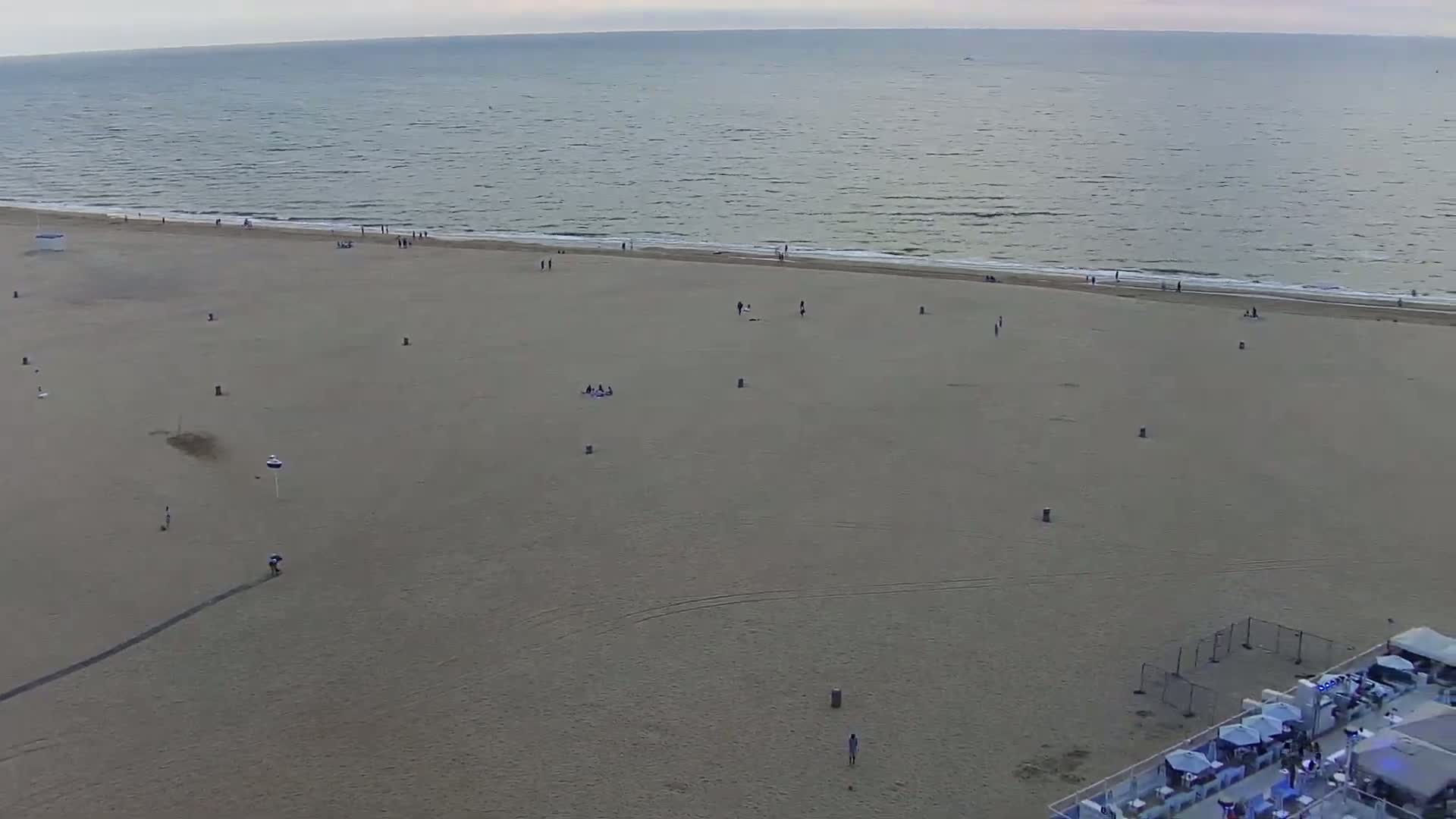Ostend City & Strand Oostande Beach Live Cam - Ostend(Ostende), West Flanders (Flandre-Occidentale), Flemish (Flamande), Belgium