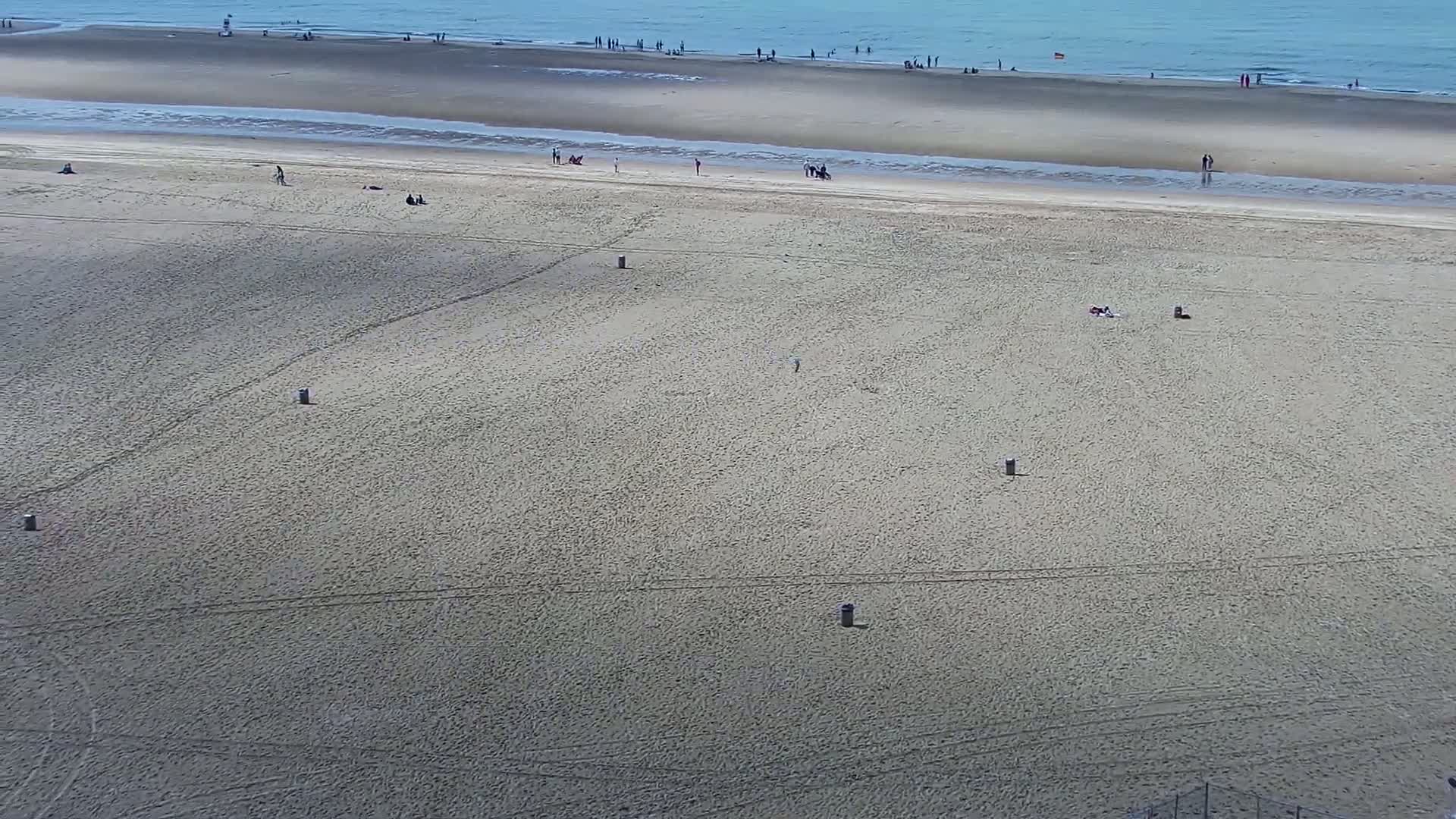 Ostend City & Strand Oostande Beach Live Cam - Ostend(Ostende), West Flanders (Flandre-Occidentale), Flemish (Flamande), Belgium