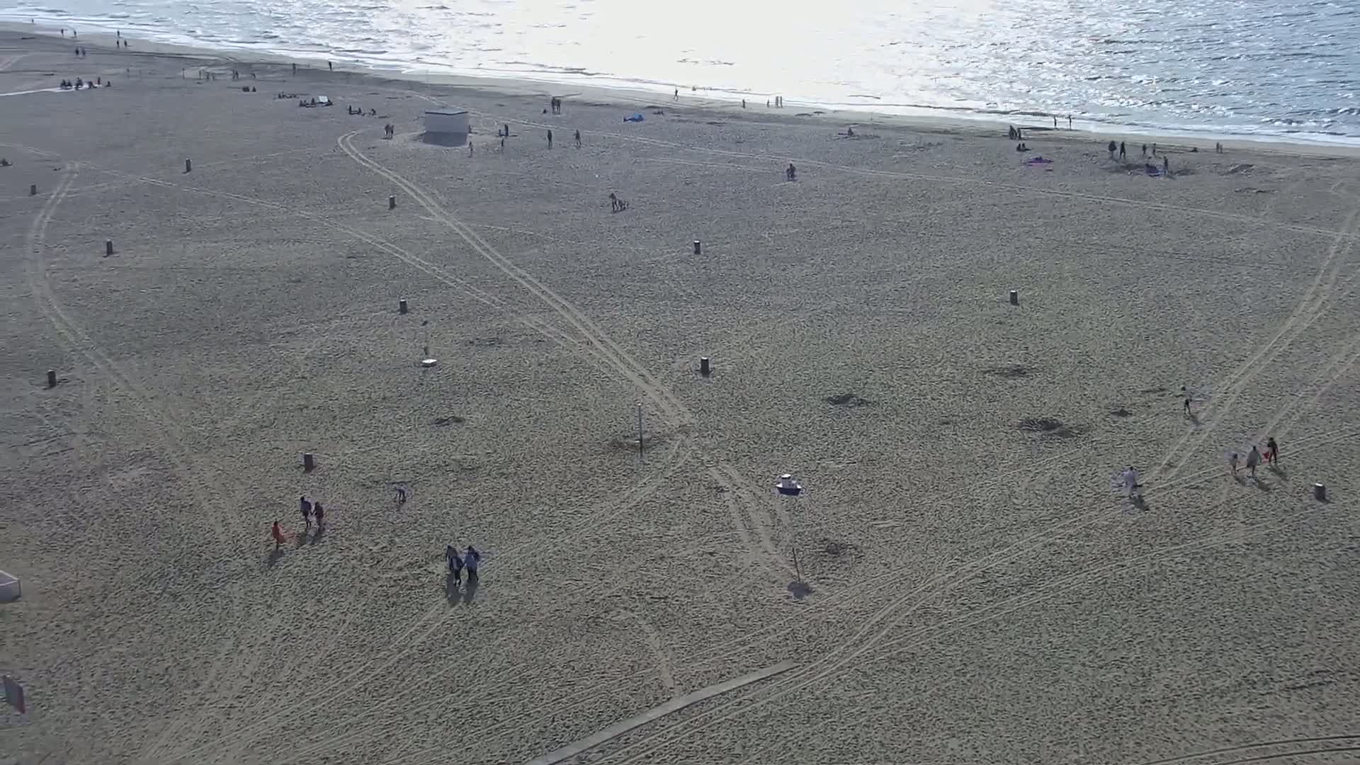 Ostend City & Strand Oostande Beach Live Cam - Ostend(Ostende), West Flanders (Flandre-Occidentale), Flemish (Flamande), Belgium