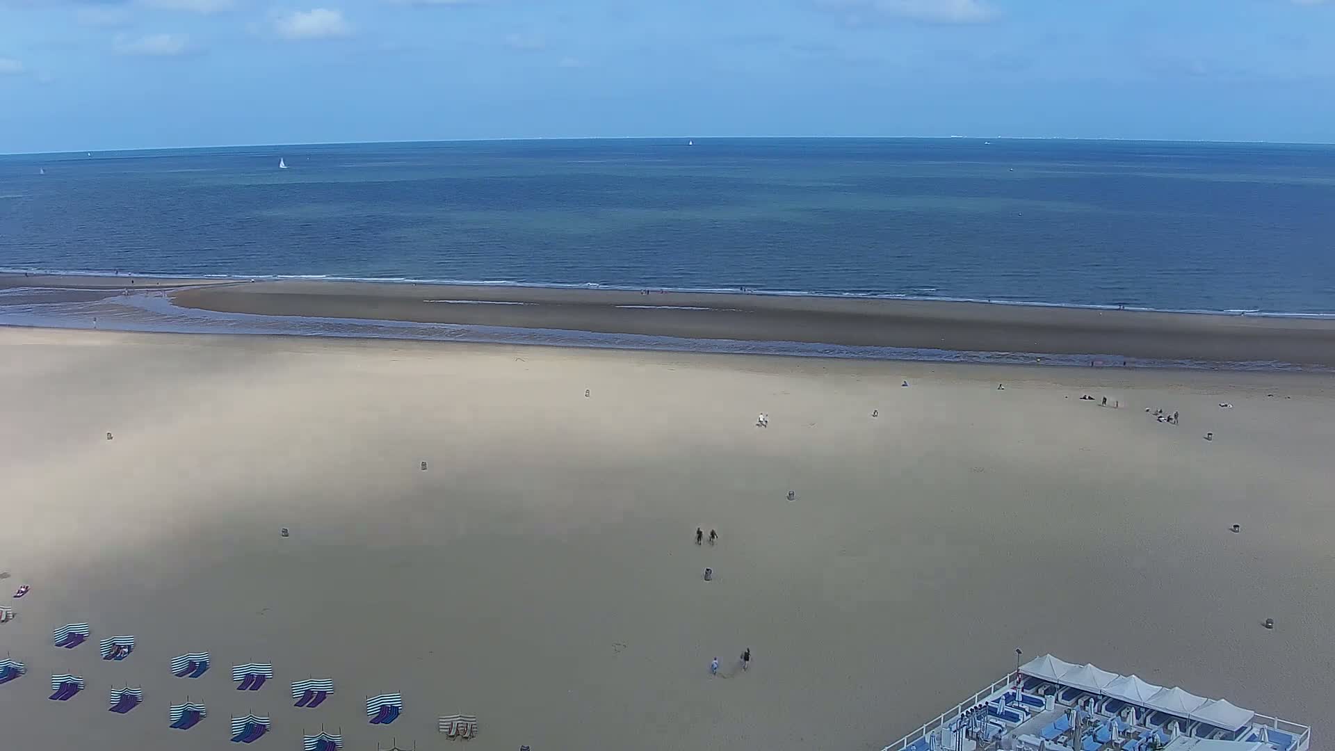 Ostend City & Strand Oostande Beach Live Cam - Ostend(Ostende), West Flanders (Flandre-Occidentale), Flemish (Flamande), Belgium