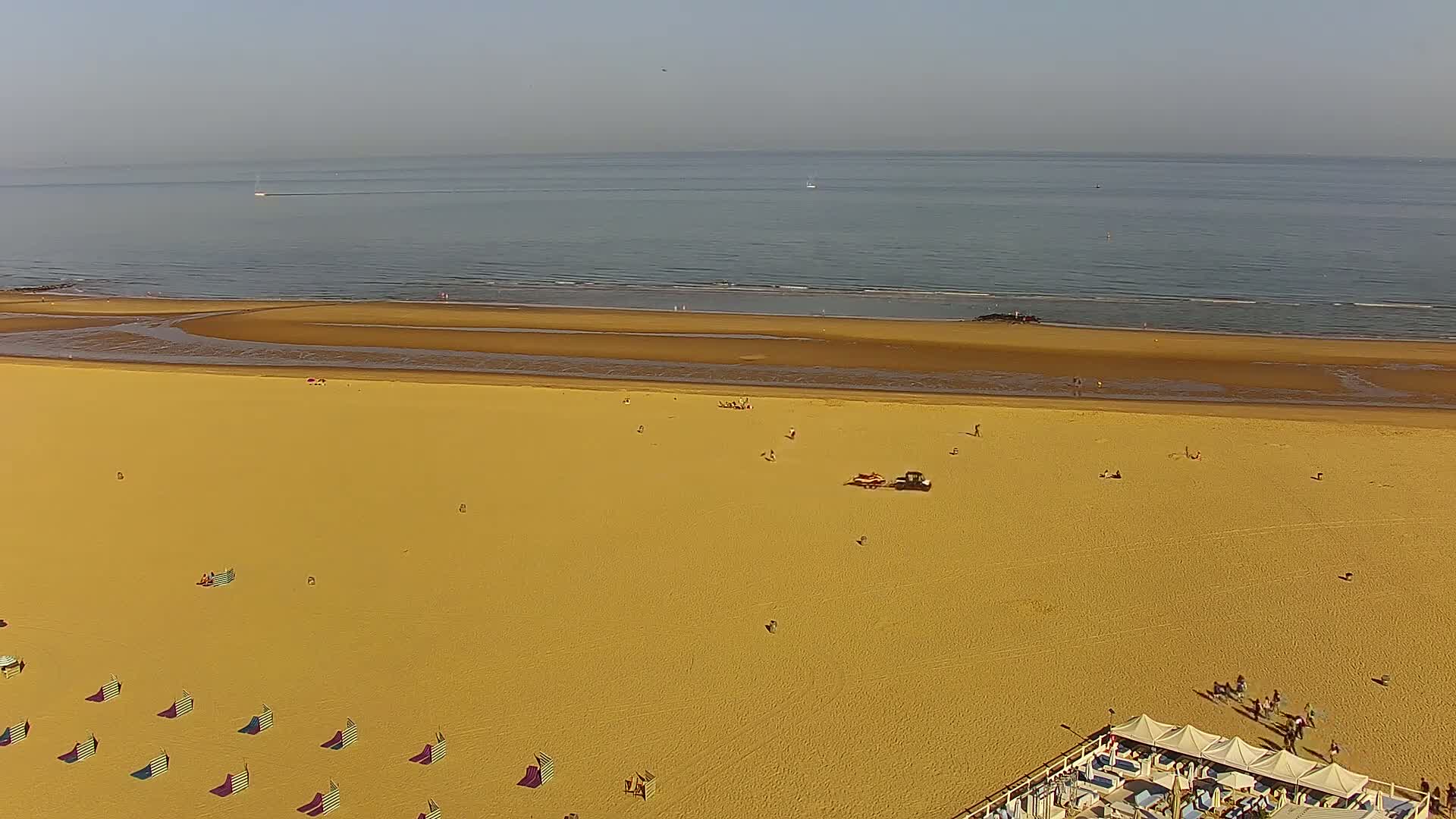 Ostend City & Strand Oostande Beach Live Cam - Ostend(Ostende), West Flanders (Flandre-Occidentale), Flemish (Flamande), Belgium
