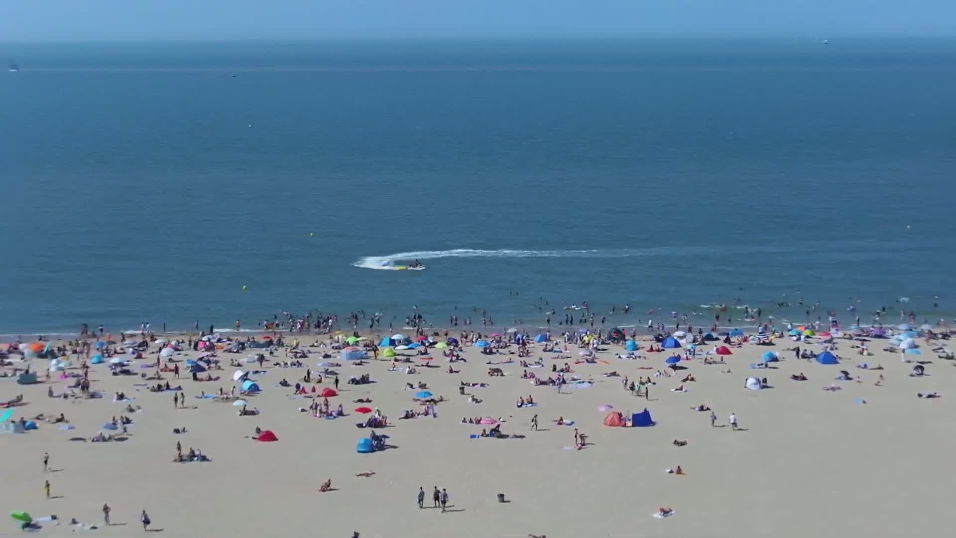 Ostend City & Strand Oostande Beach Live Cam - Ostend(Ostende), West Flanders (Flandre-Occidentale), Flemish (Flamande), Belgium