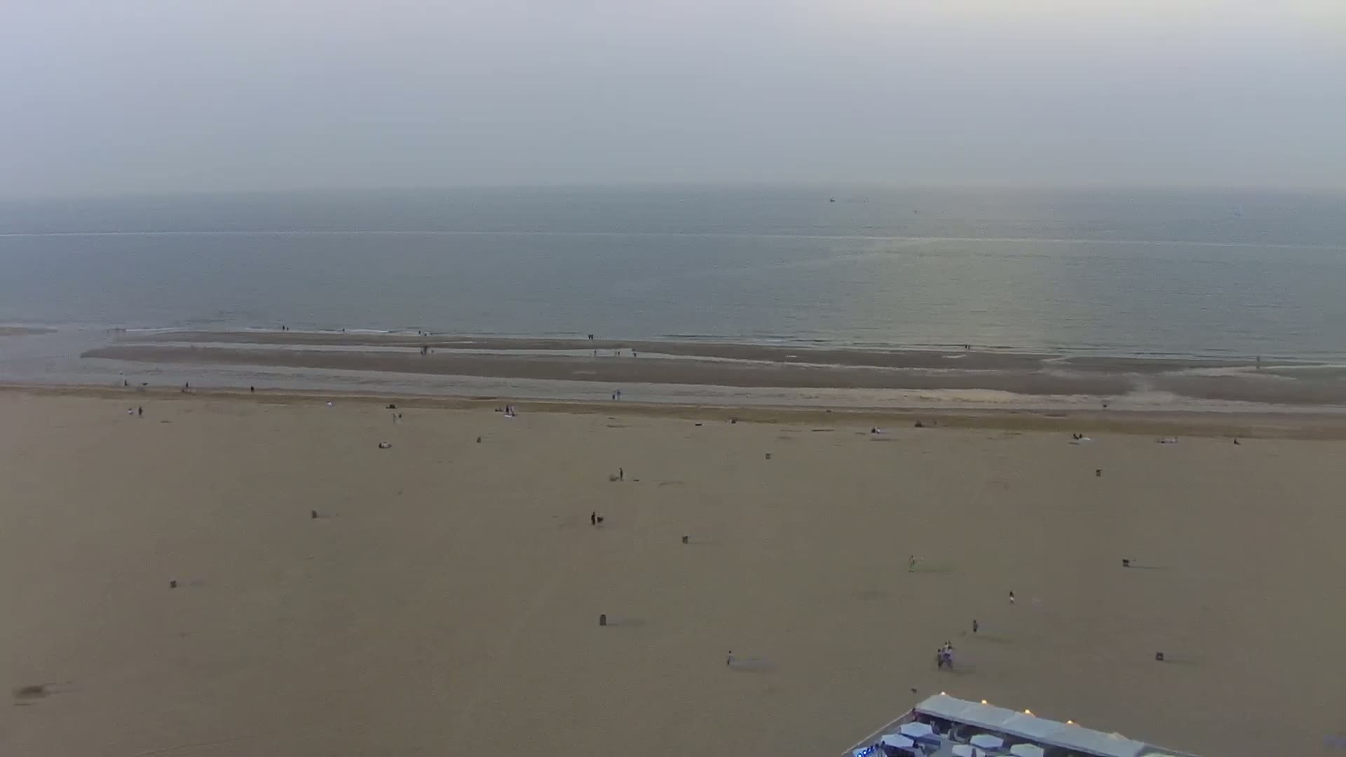 Ostend City & Strand Oostande Beach Live Cam - Ostend(Ostende), West Flanders (Flandre-Occidentale), Flemish (Flamande), Belgium