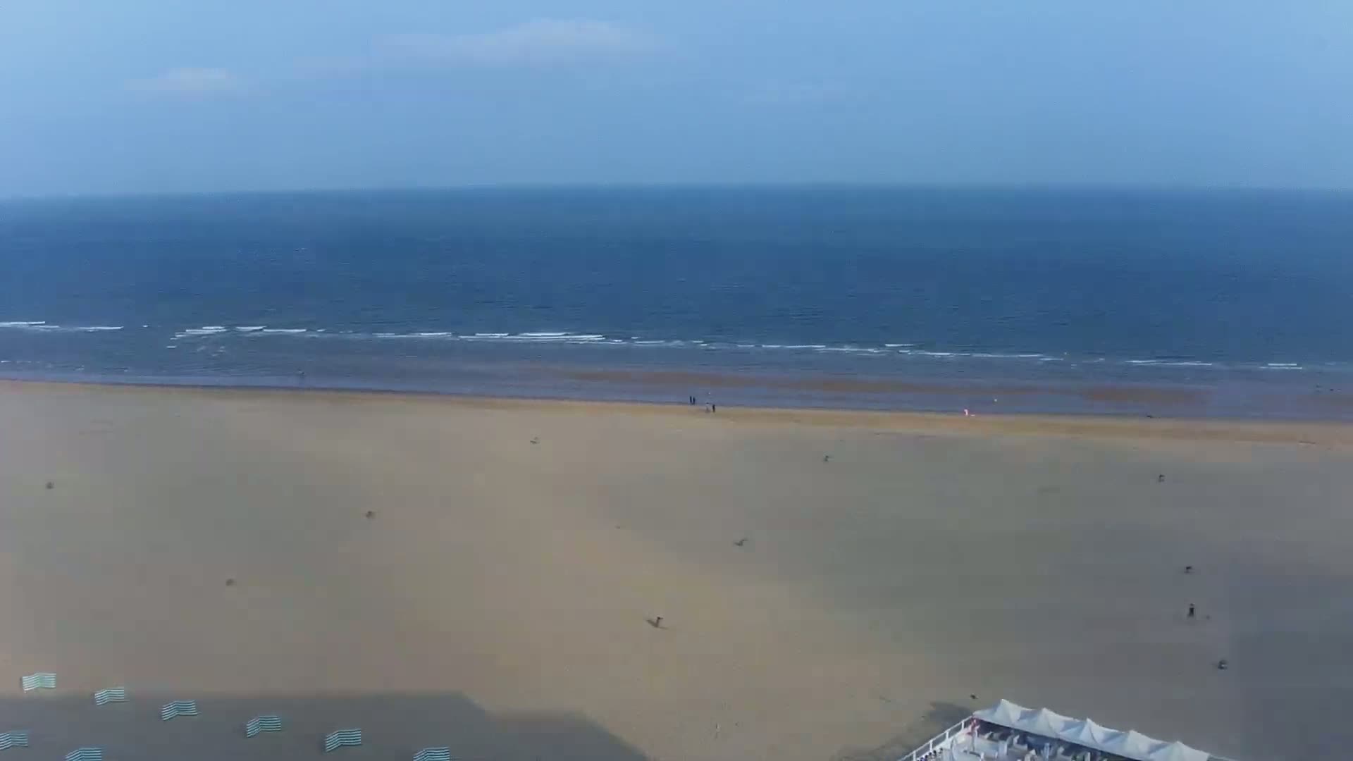Ostend City & Strand Oostande Beach Live Cam - Ostend(Ostende), West Flanders (Flandre-Occidentale), Flemish (Flamande), Belgium