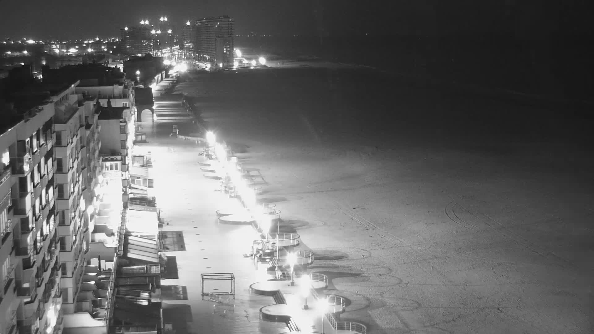 Ostend City & Strand Oostande Beach Live Cam - Ostend(Ostende), West Flanders (Flandre-Occidentale), Flemish (Flamande), Belgium