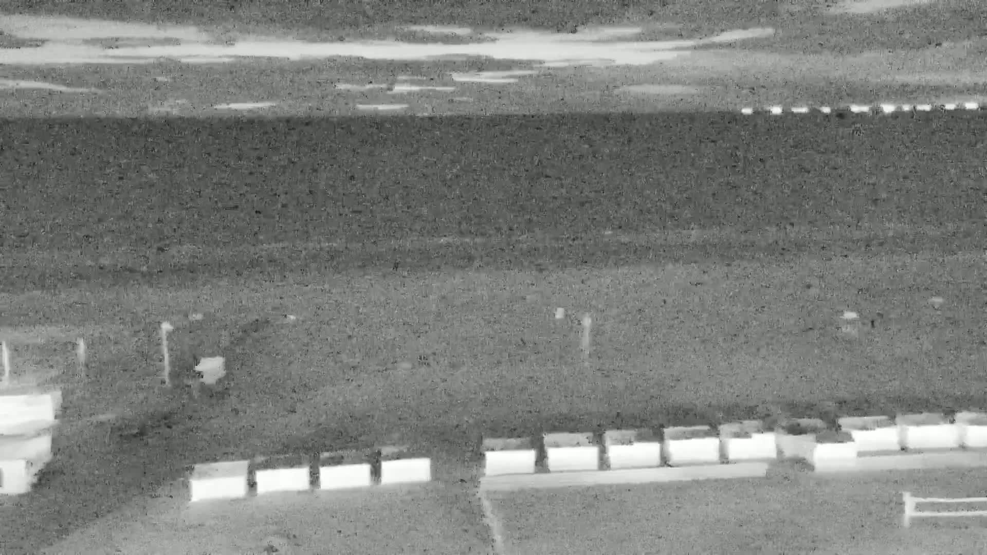 De Panne (La Panne), De Panne Strand Beach & Monument Leopold I /Geallieerden (Monument of the Allies) Live Cam - Veurne (Furnes), West Flanders (Flandre-Occidentale), Flemish (Flamande), Belgium