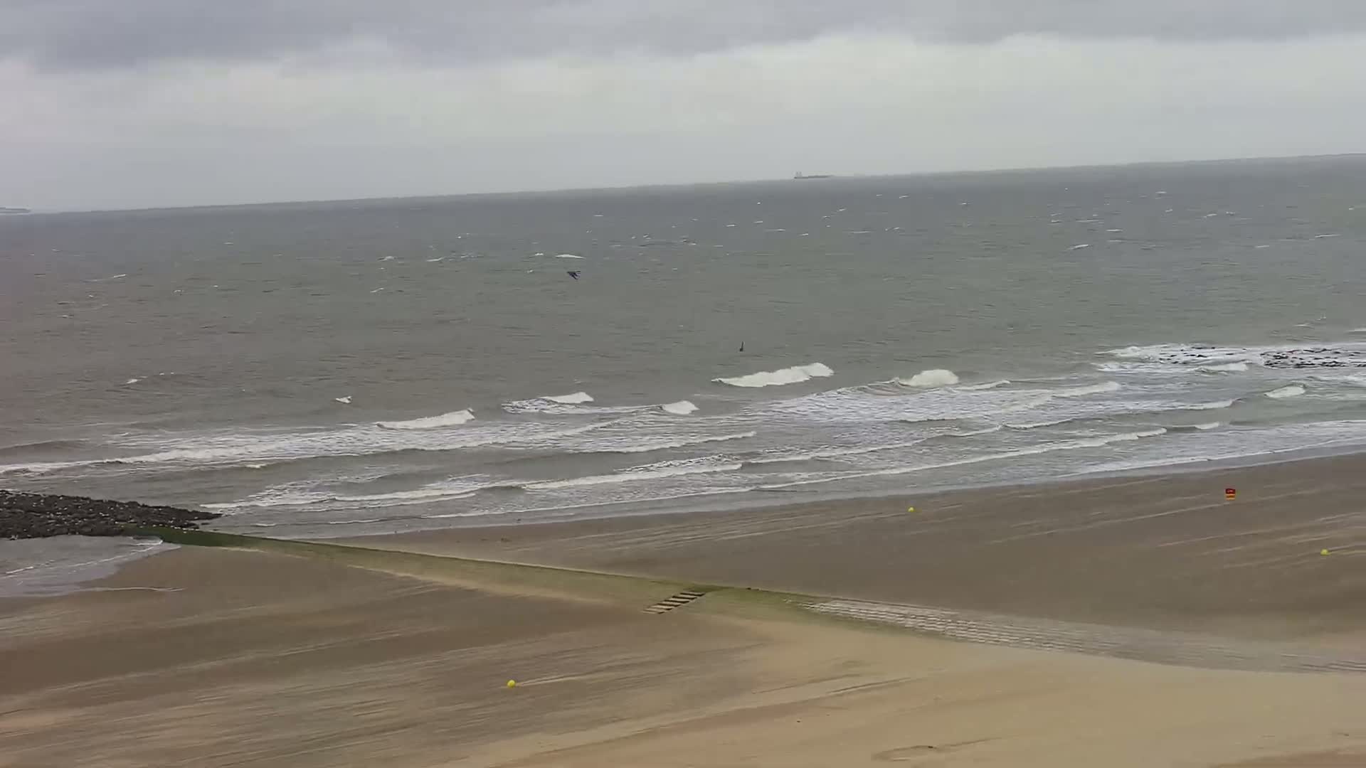 Wenduine, Strand van Wenduine Beach Live Cam - Ostend(Ostende), West Flanders (Flandre-Occidentale), Flemish (Flamande), Belgium