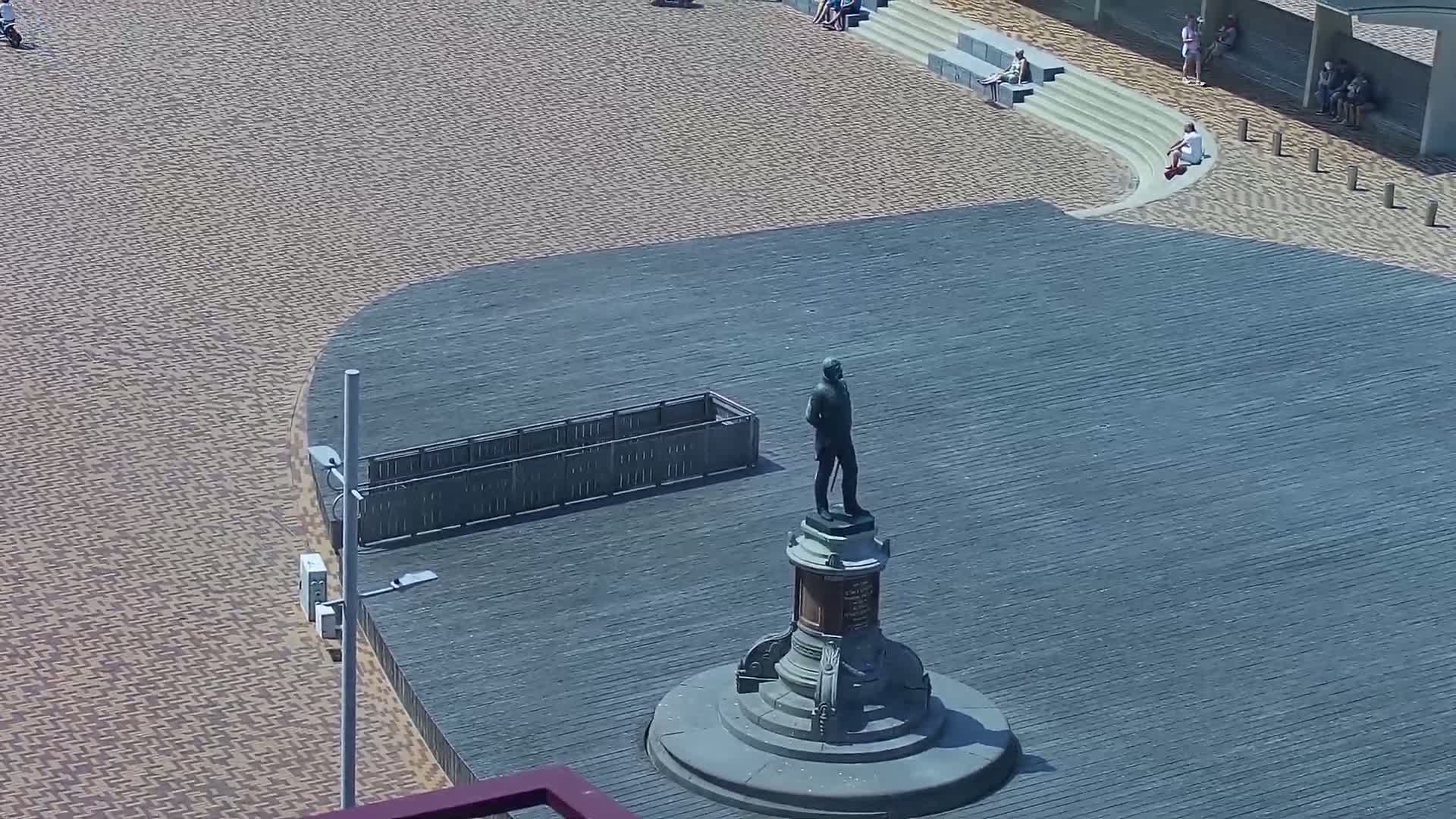 Wenduine, Strand van Wenduine Beach Live Cam - Ostend(Ostende), West Flanders (Flandre-Occidentale), Flemish (Flamande), Belgium