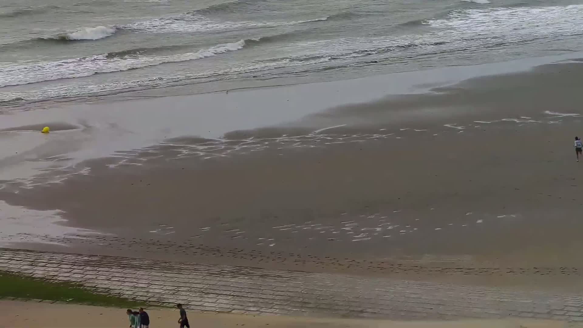 Wenduine, Strand van Wenduine Beach Live Cam - Ostend(Ostende), West Flanders (Flandre-Occidentale), Flemish (Flamande), Belgium