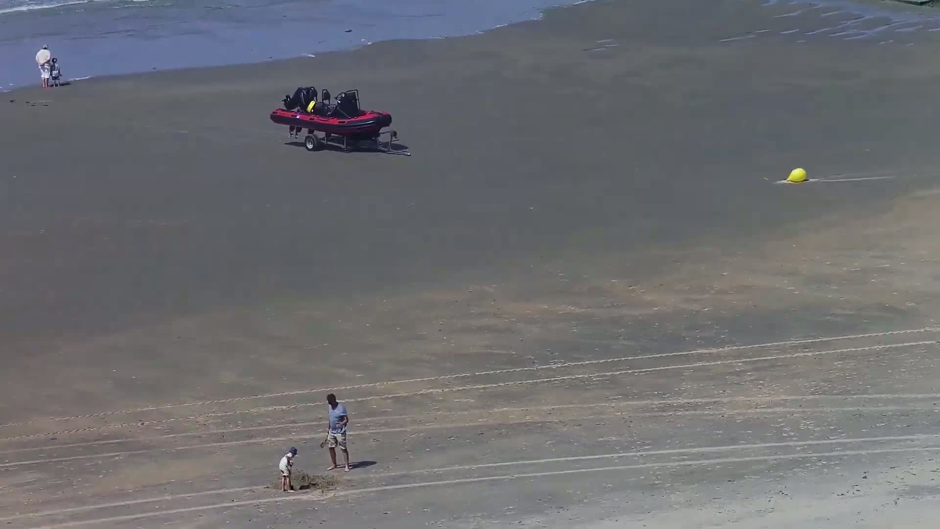 Wenduine, Strand van Wenduine Beach Live Cam - Ostend(Ostende), West Flanders (Flandre-Occidentale), Flemish (Flamande), Belgium