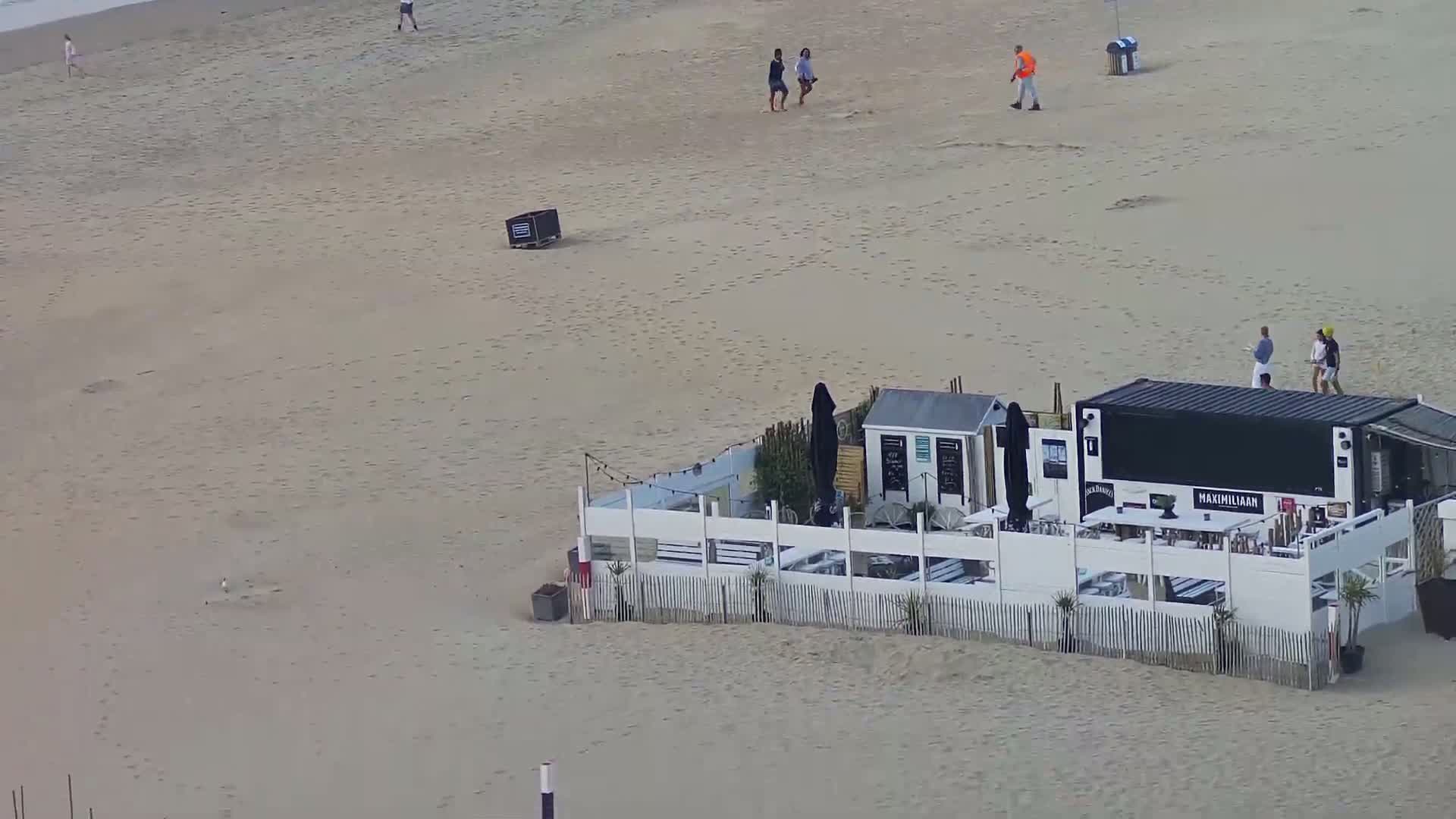 Wenduine, Strand van Wenduine Beach Live Cam - Ostend(Ostende), West Flanders (Flandre-Occidentale), Flemish (Flamande), Belgium