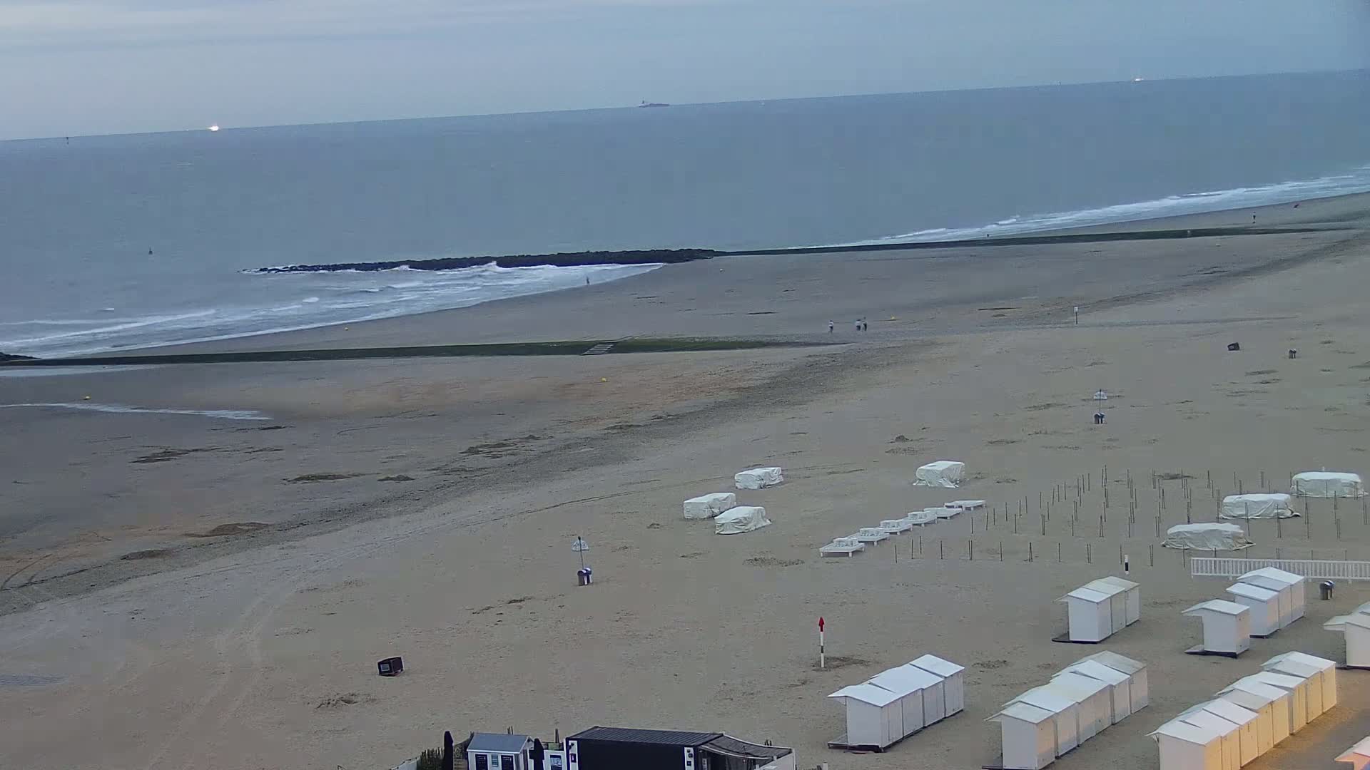 Wenduine, Strand van Wenduine Beach Live Cam - Ostend(Ostende), West Flanders (Flandre-Occidentale), Flemish (Flamande), Belgium