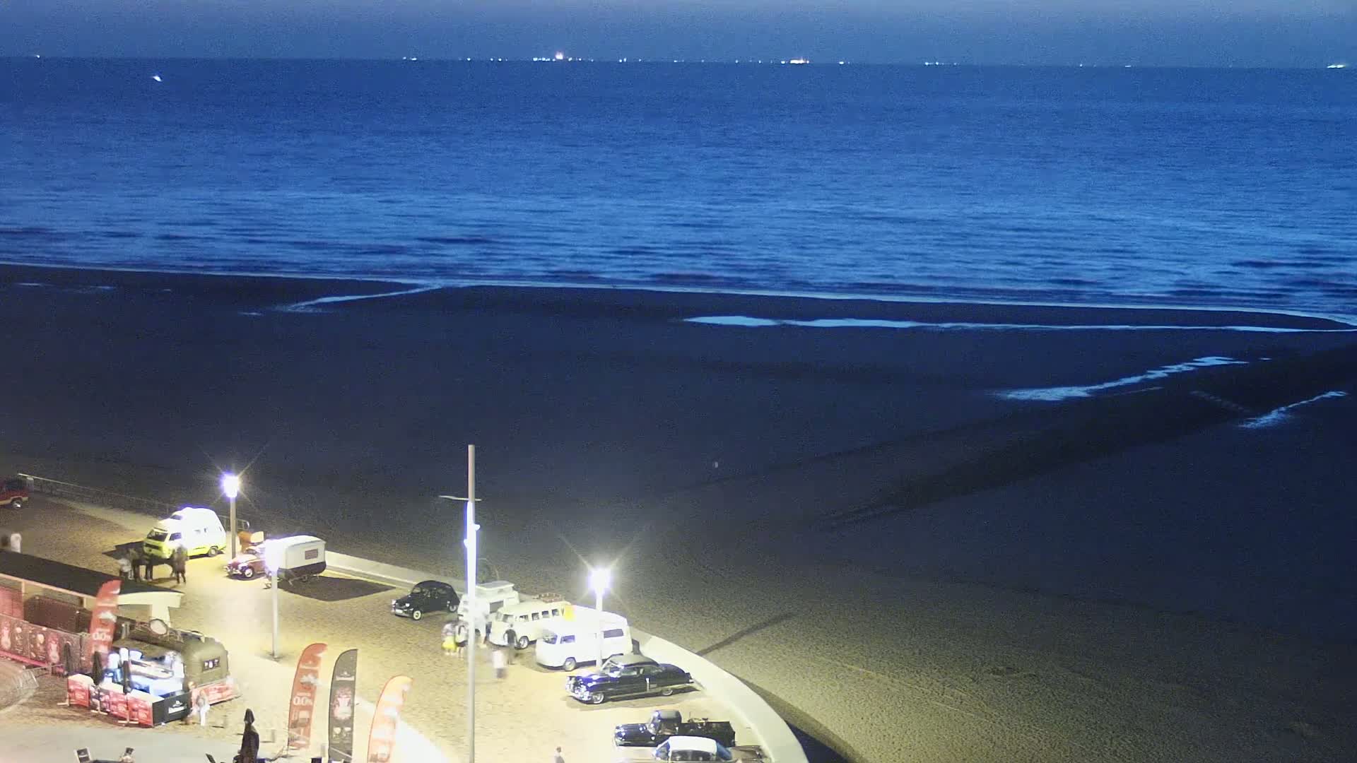 Wenduine, Strand van Wenduine Beach Live Cam - Ostend(Ostende), West Flanders (Flandre-Occidentale), Flemish (Flamande), Belgium