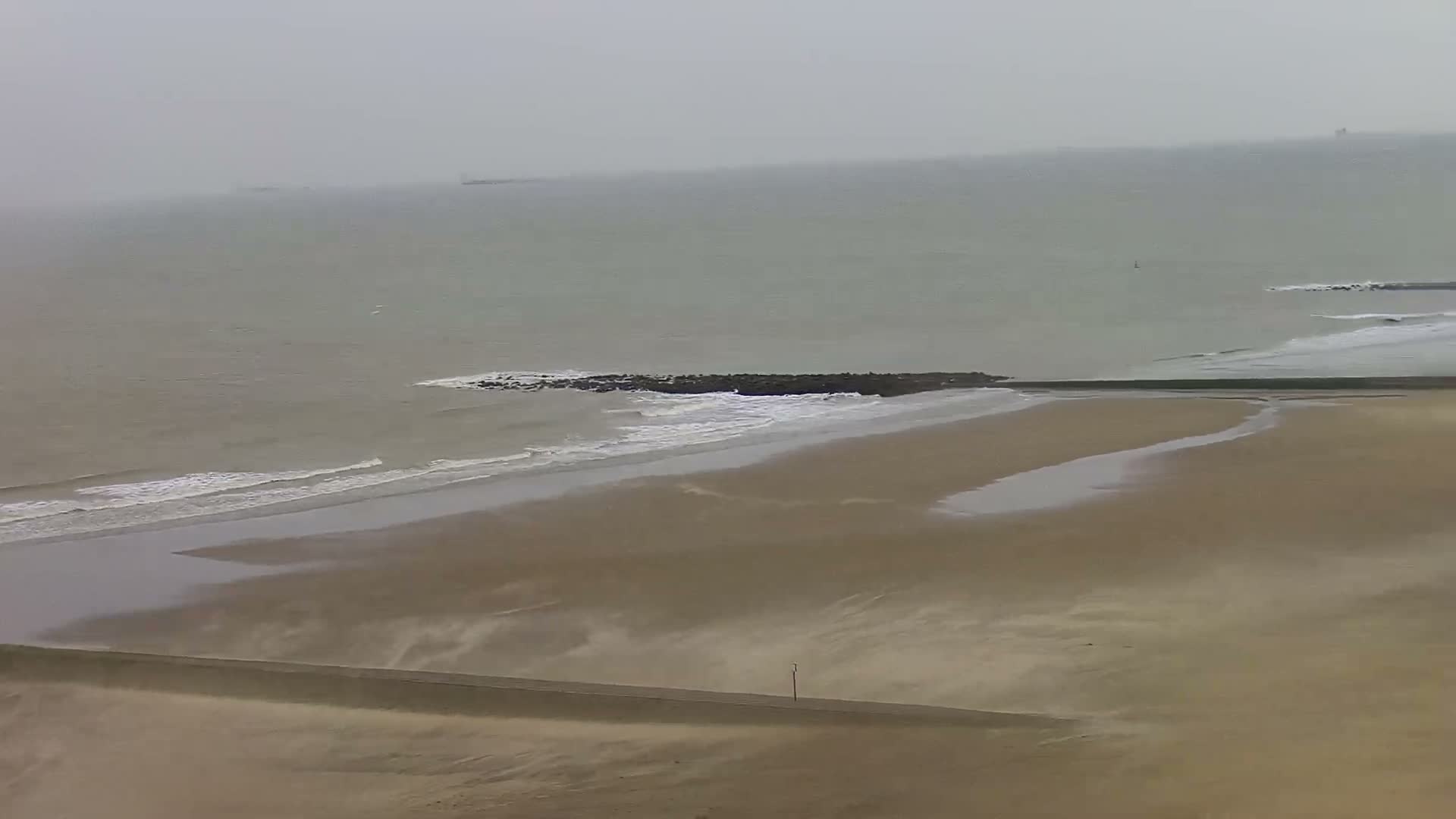 Wenduine, Strand van Wenduine Beach Live Cam - Ostend(Ostende), West Flanders (Flandre-Occidentale), Flemish (Flamande), Belgium