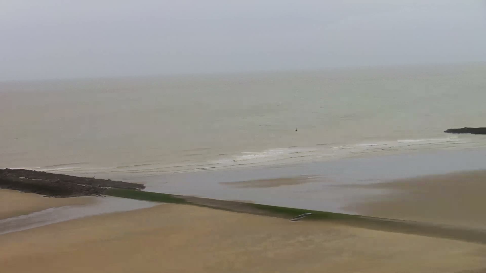 Wenduine, Strand van Wenduine Beach Live Cam - Ostend(Ostende), West Flanders (Flandre-Occidentale), Flemish (Flamande), Belgium