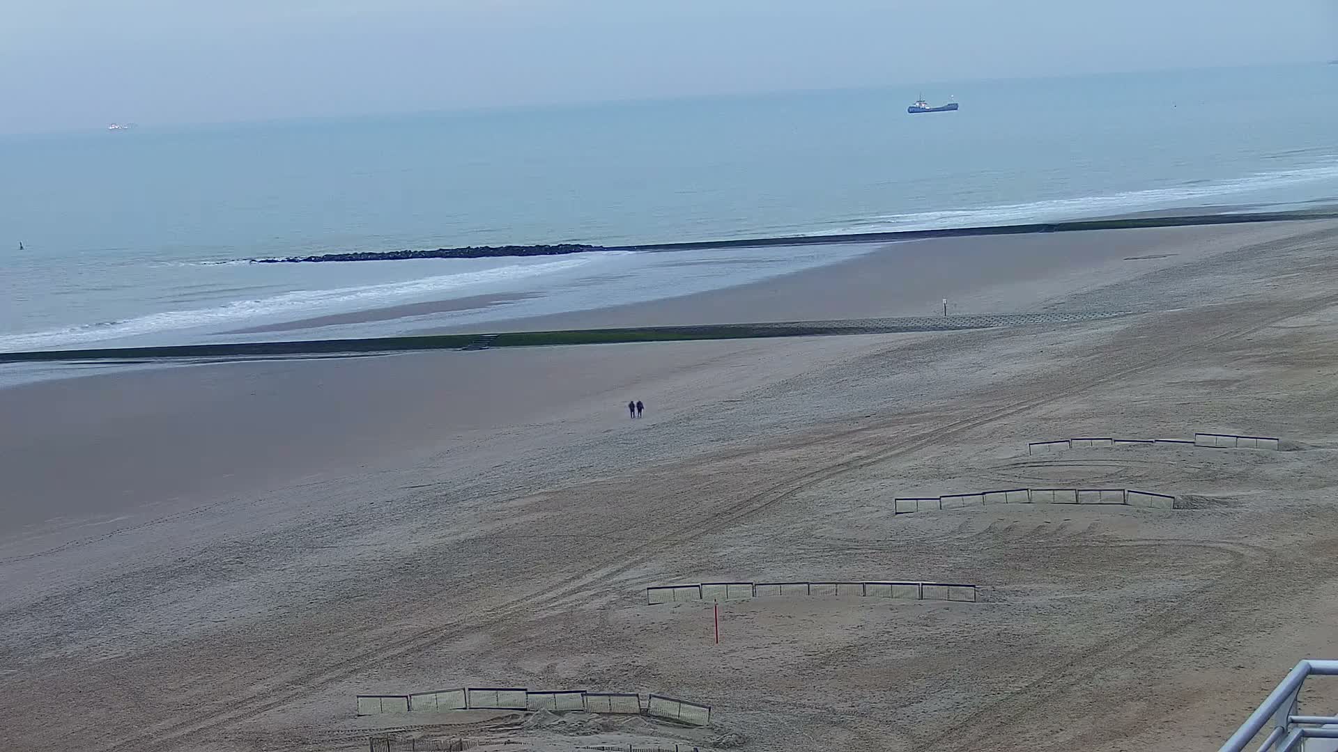 Wenduine, Strand van Wenduine Beach Live Cam - Ostend(Ostende), West Flanders (Flandre-Occidentale), Flemish (Flamande), Belgium