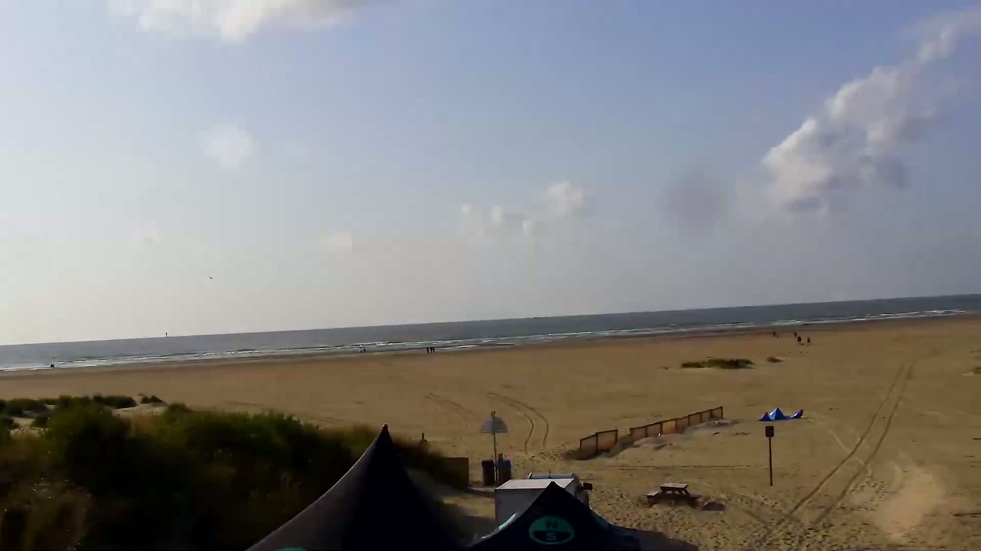 Zeebrugge, Strand Zeebrugge  Beach & Port Live Cam -  Bruges, West Flanders (Flandre-Occidentale), Flemish (Flamande), Belgium