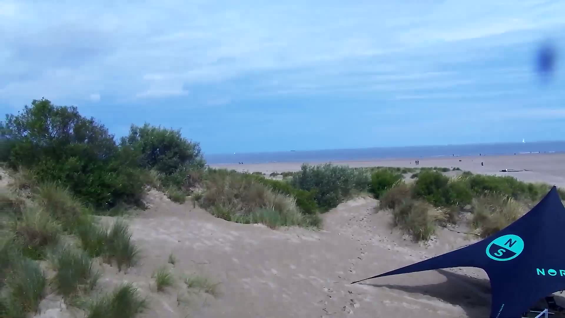 Zeebrugge, Strand Zeebrugge  Beach & Port Live Cam -  Bruges, West Flanders (Flandre-Occidentale), Flemish (Flamande), Belgium